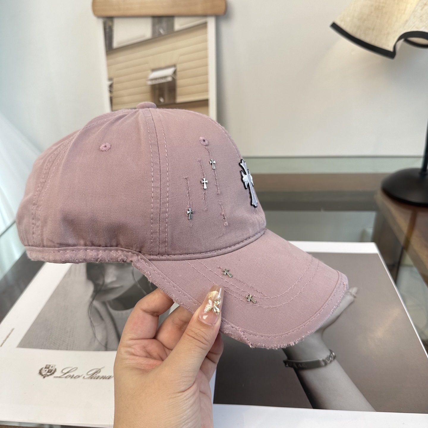 Chrome hearts 克罗心 新款十字架 高品质棒球帽，高端定制版！网红时尚博主同款！墙裂推荐！质