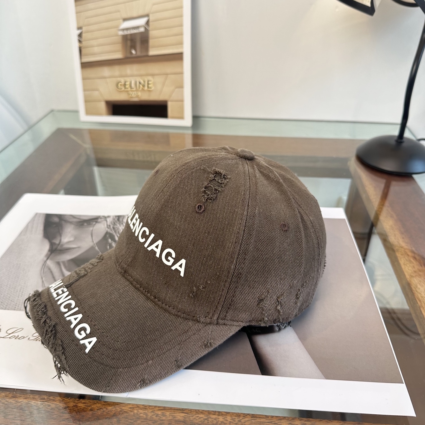 新品Balenciaga 巴黎世家字母新款棒球帽现货秒发🧢简约时尚超级无敌好看的帽子！情侣款！