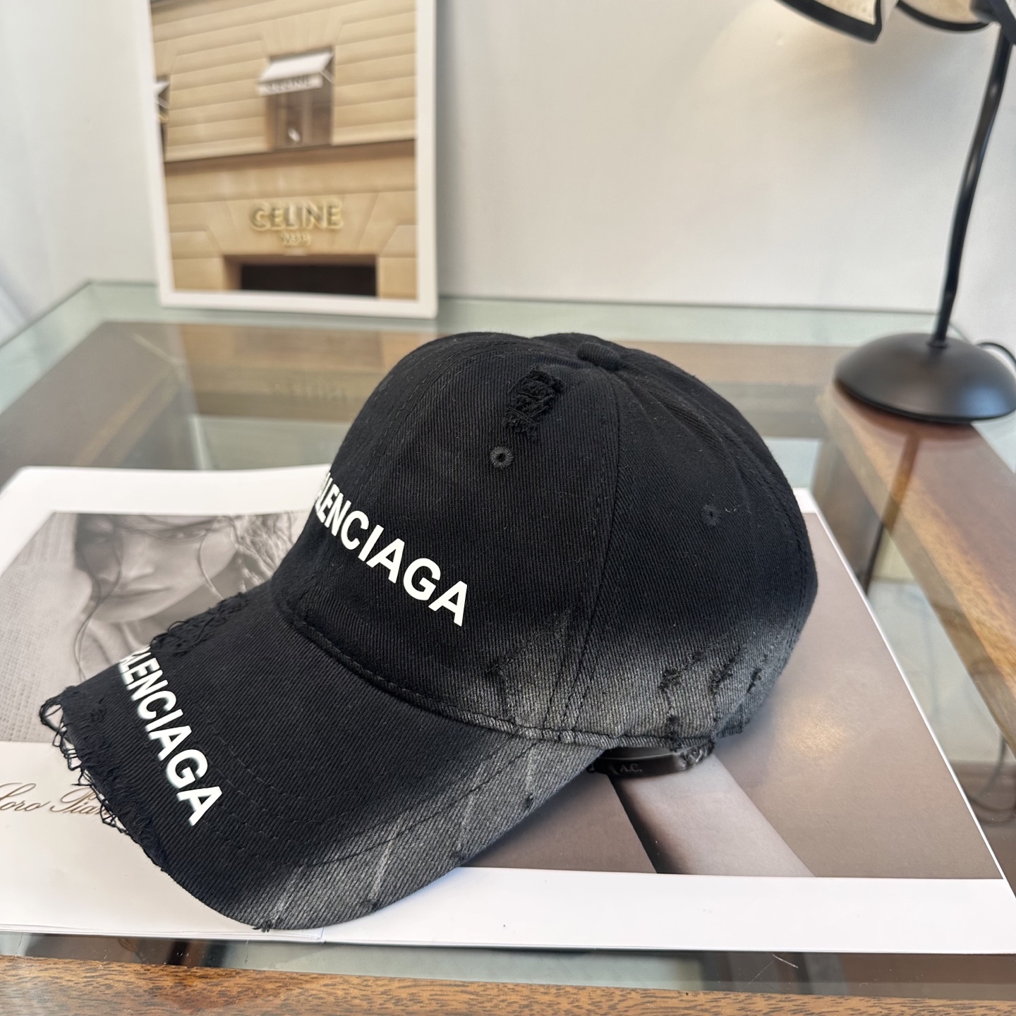 新品Balenciaga 巴黎世家字母新款棒球帽现货秒发🧢简约时尚超级无敌好看的帽子！情侣款！