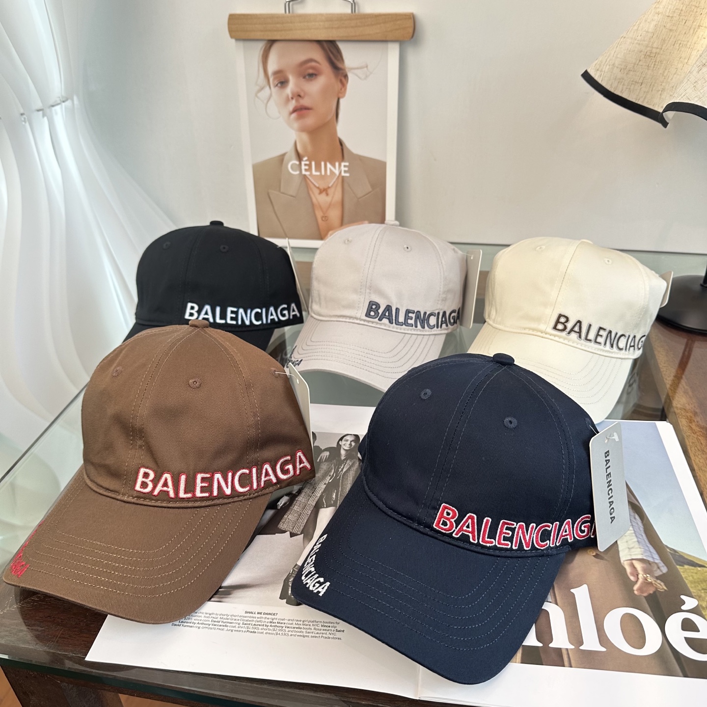 Balenciaga 新品Balenciaga 巴黎世家字母新款棒球帽