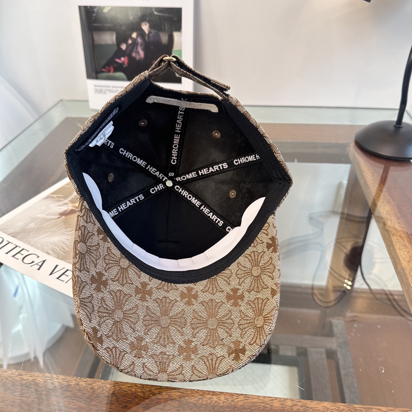 Chrome hearts 克罗心 新款十字架 高品质棒球帽，高端定制版！网红时尚博主同款！墙裂推荐！质