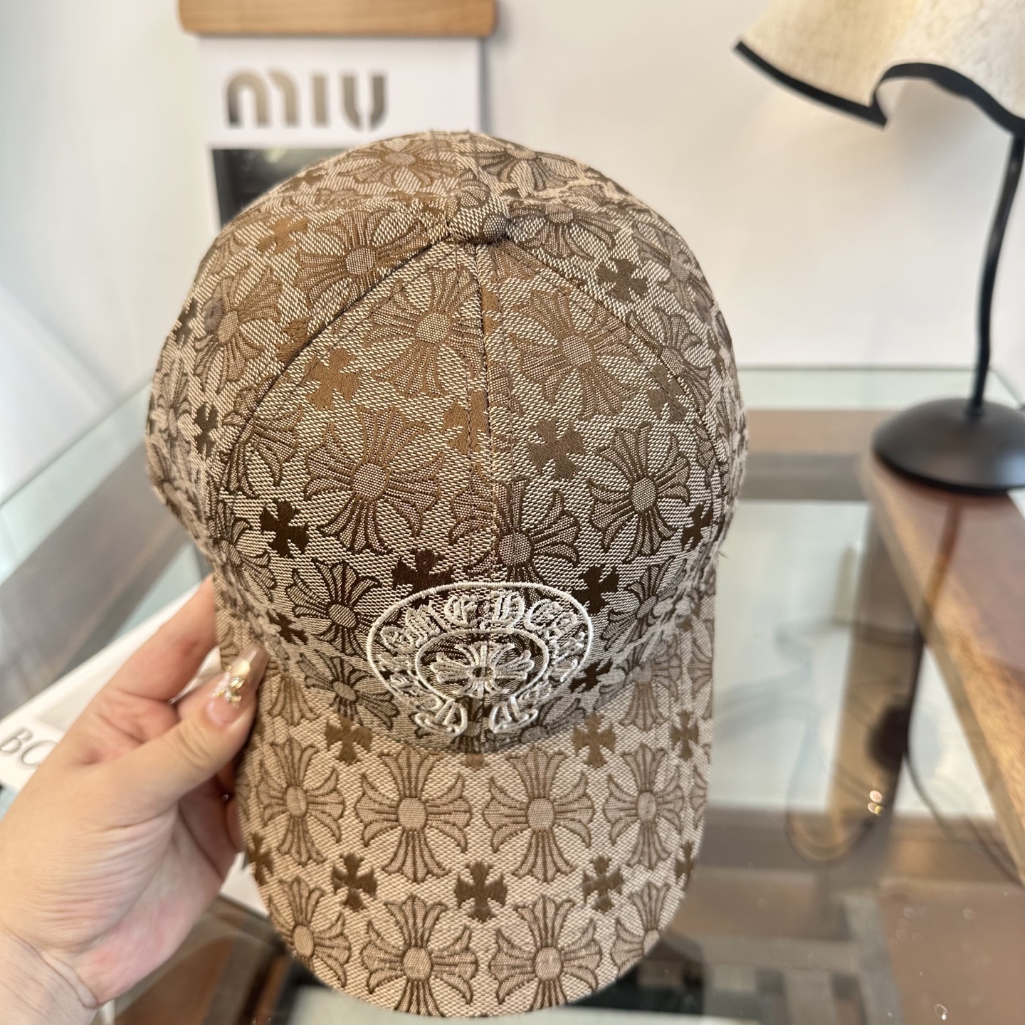 Chrome hearts 克罗心 新款十字架 高品质棒球帽，高端定制版！网红时尚博主同款！墙裂推荐！质