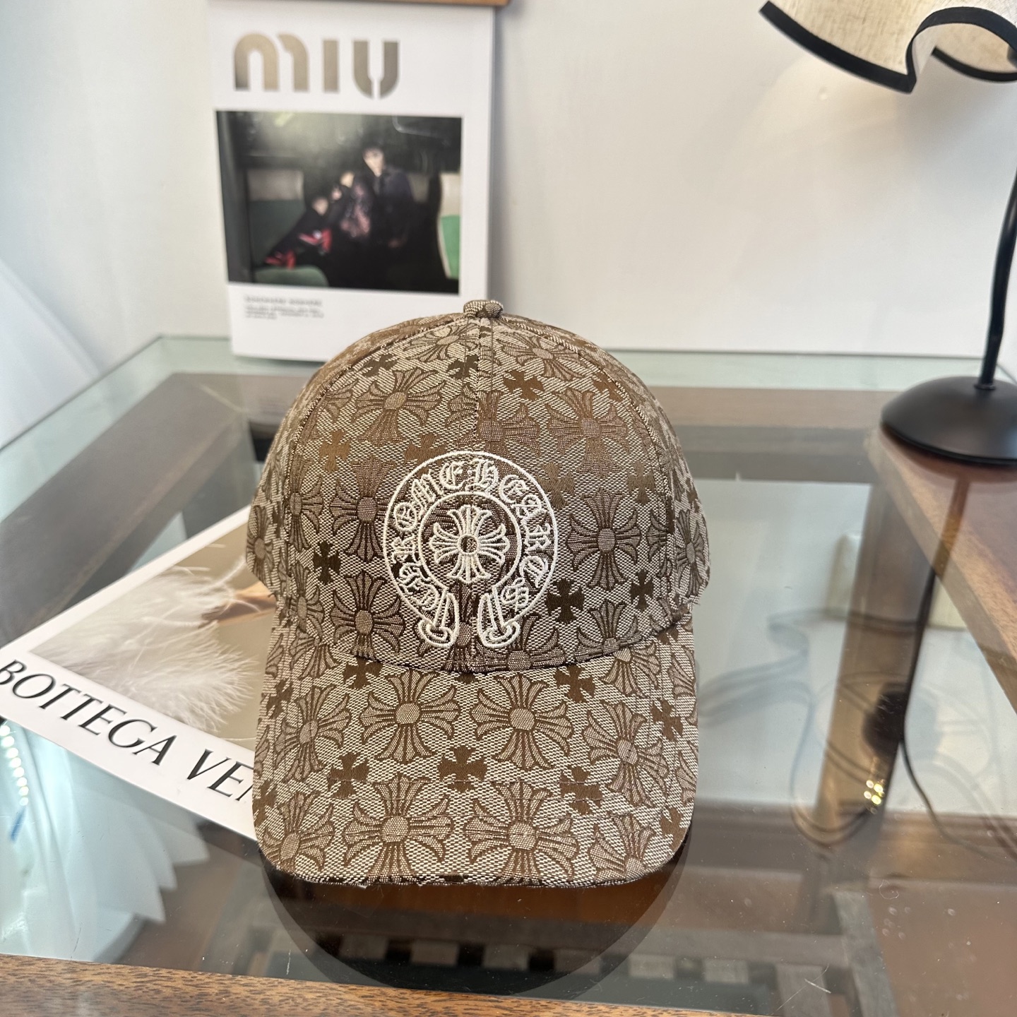 Chrome hearts 克罗心 新款十字架 高品质棒球帽，高端定制版！网红时尚博主同款！墙裂推荐！质