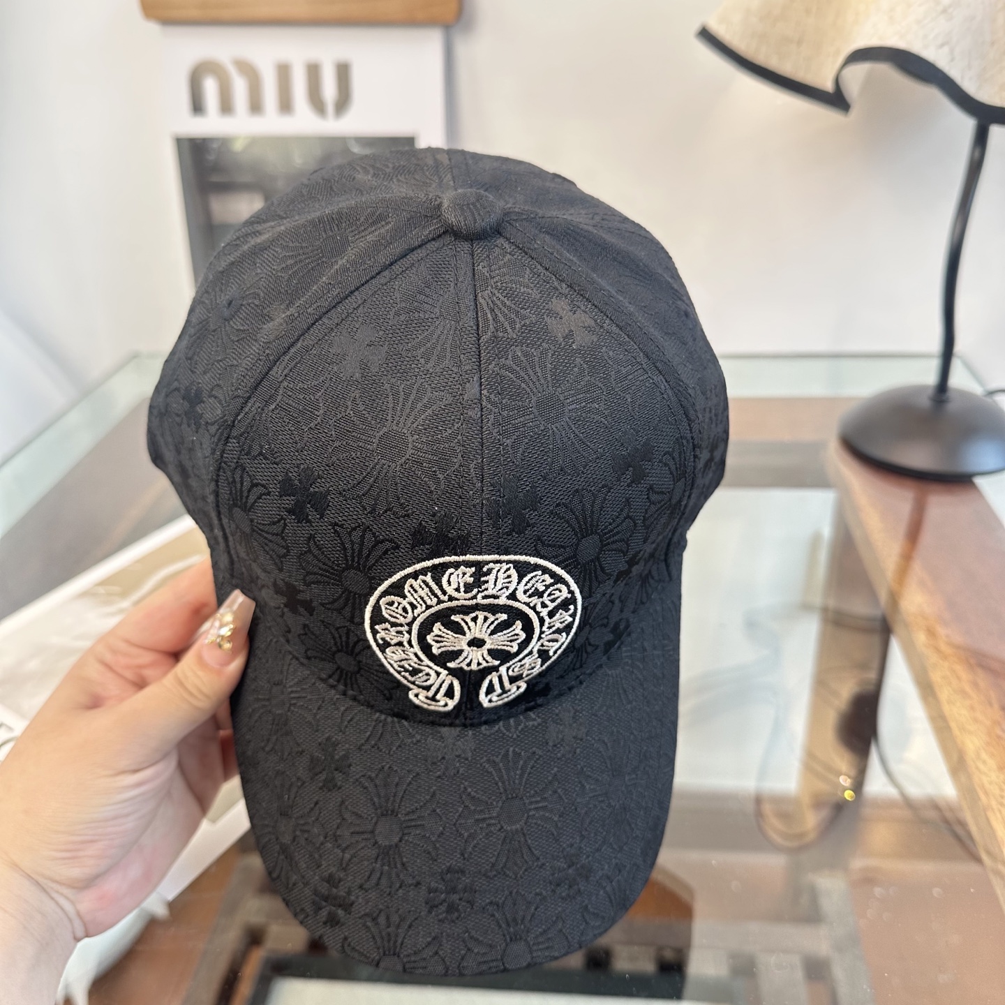 Chrome hearts 克罗心 新款十字架 高品质棒球帽，高端定制版！网红时尚博主同款！墙裂推荐！质