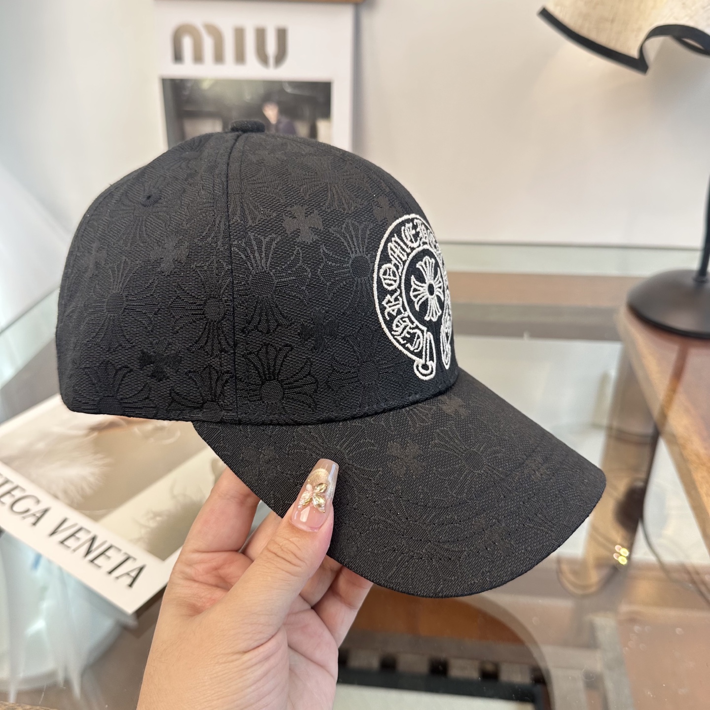 Chrome hearts 克罗心 新款十字架 高品质棒球帽，高端定制版！网红时尚博主同款！墙裂推荐！质