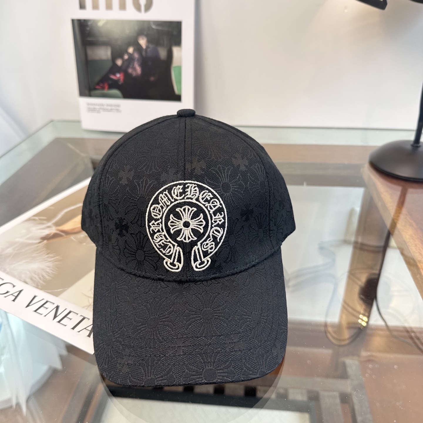 Chrome hearts 克罗心 新款十字架 高品质棒球帽，高端定制版！网红时尚博主同款！墙裂推荐！质
