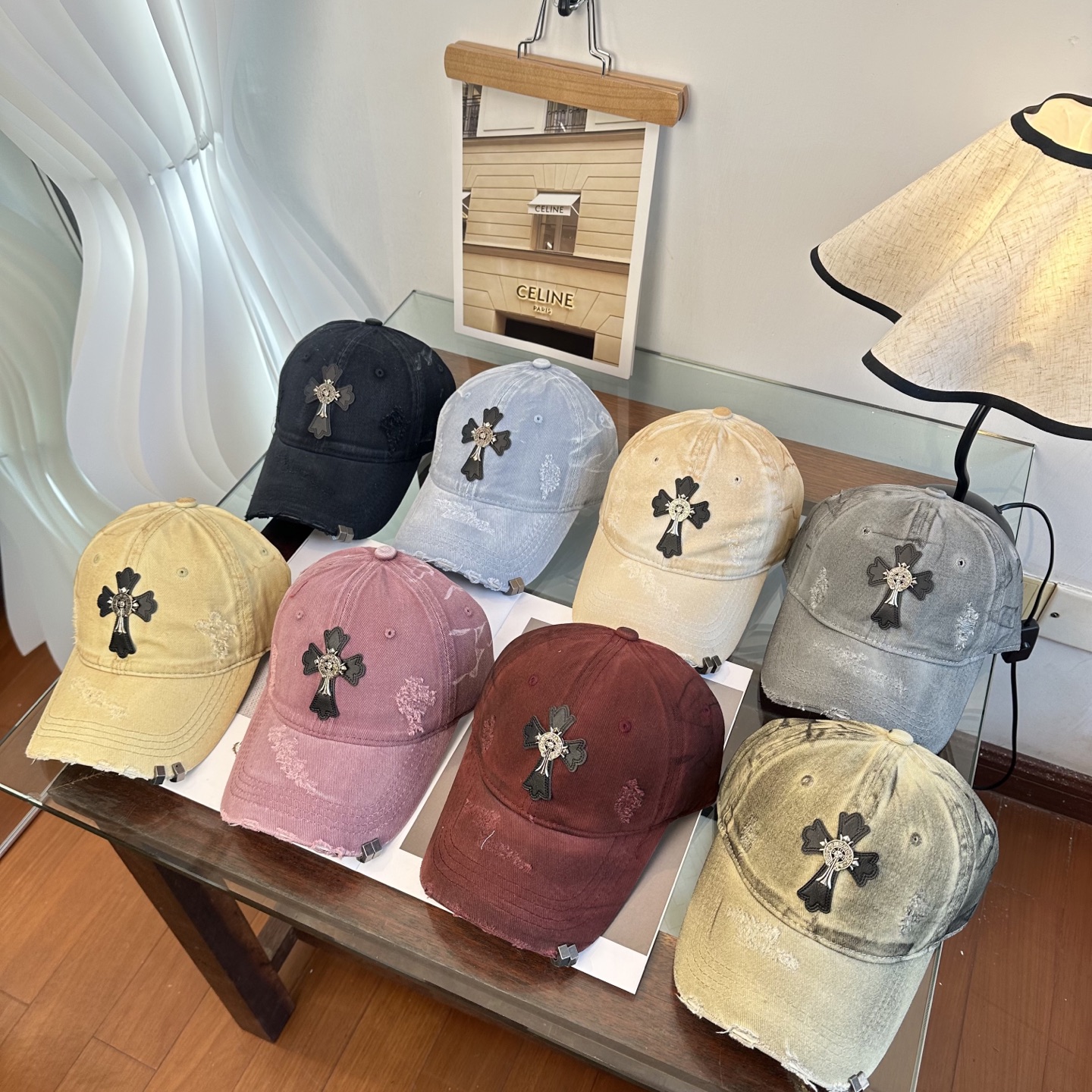 Chrome hearts 克罗心 新款十字架 高品质棒球帽，高端定制版！网红时尚博主同款！墙裂推荐！质