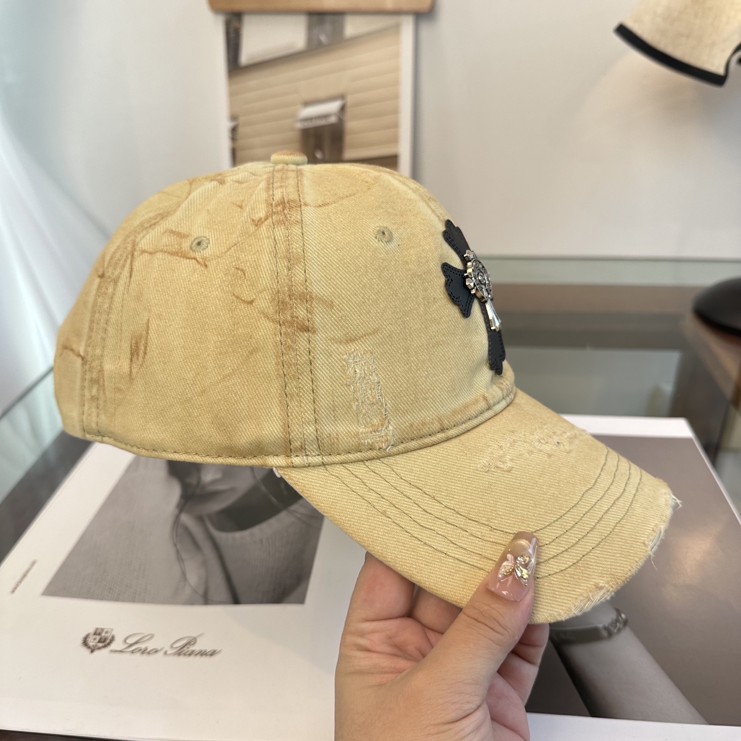 Chrome hearts 克罗心 新款十字架 高品质棒球帽，高端定制版！网红时尚博主同款！墙裂推荐！质