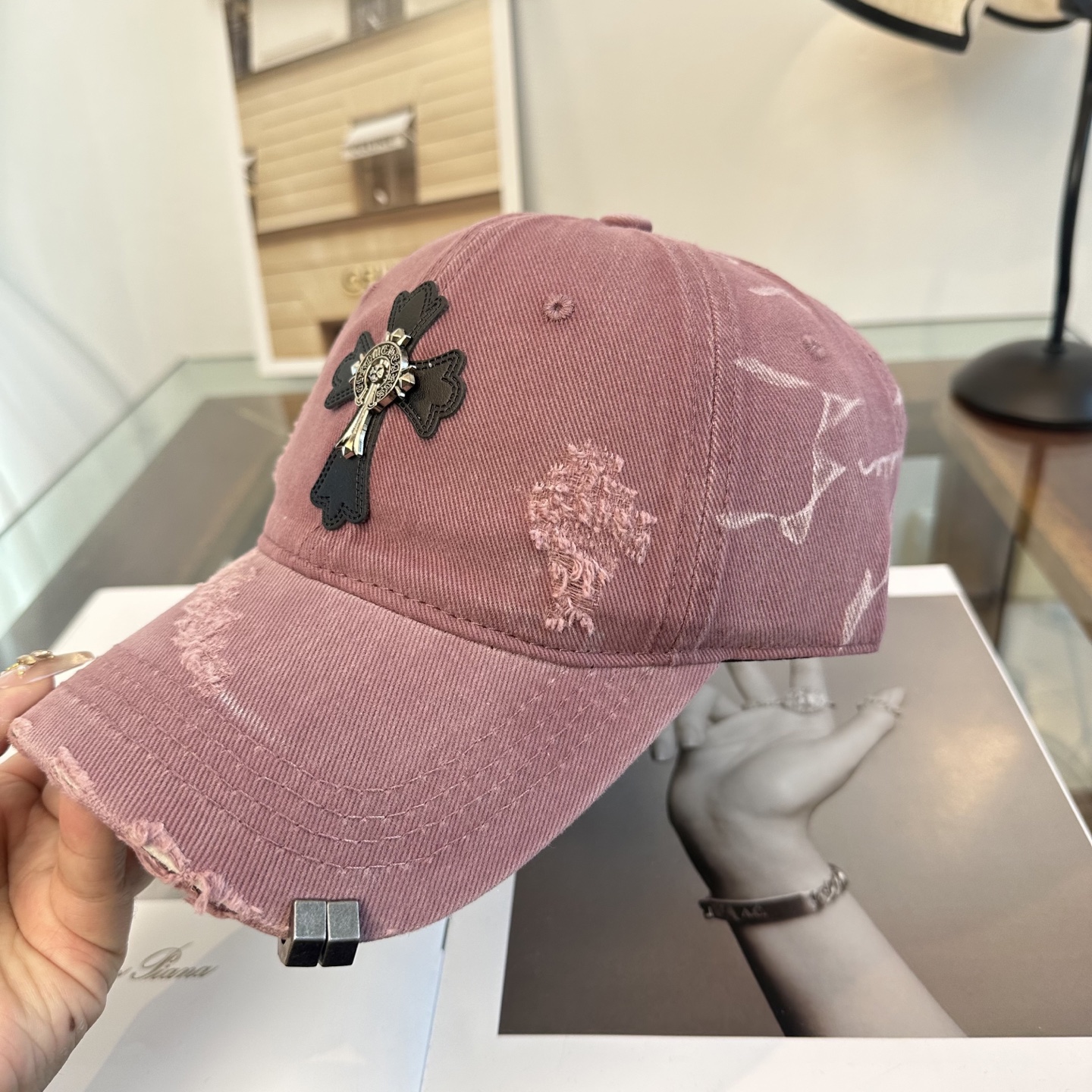 Chrome hearts 克罗心 新款十字架 高品质棒球帽，高端定制版！网红时尚博主同款！墙裂推荐！质