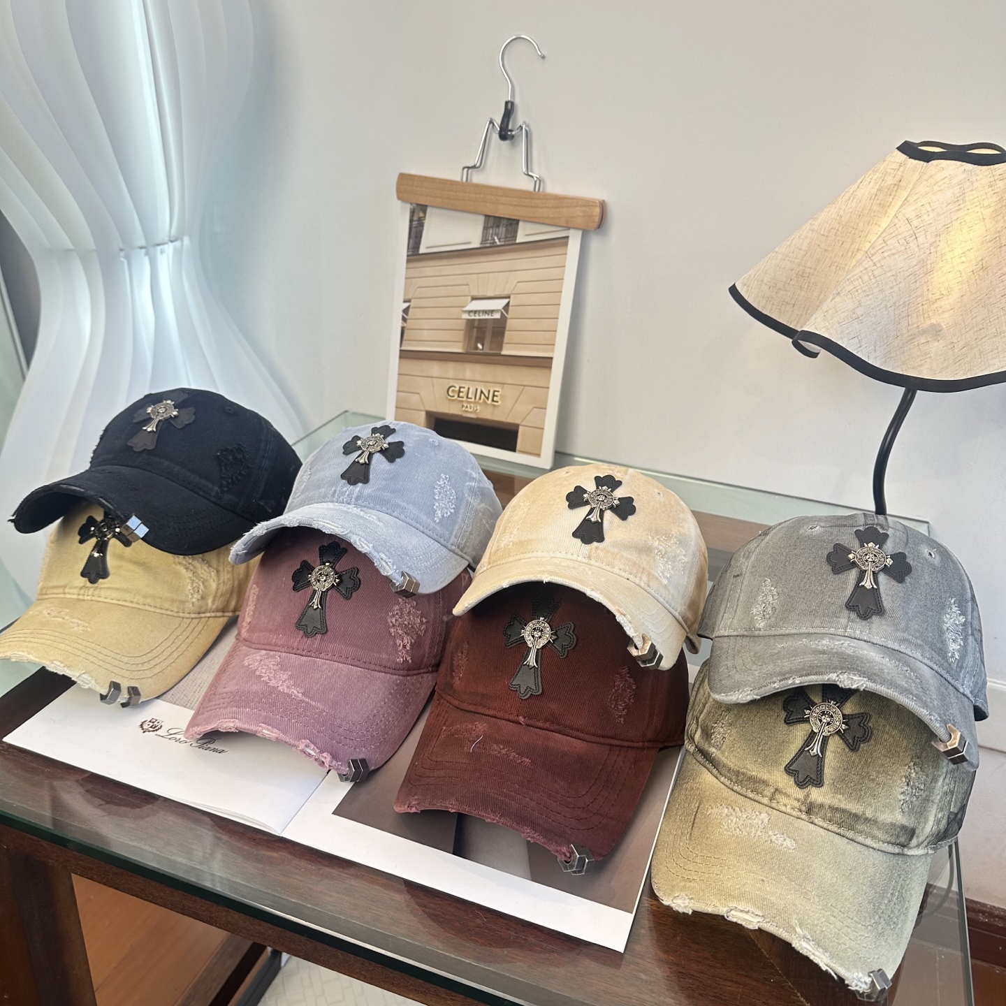 Chrome hearts 克罗心 新款十字架 高品质棒球帽，高端定制版！网红时尚博主同款！墙裂推荐！质