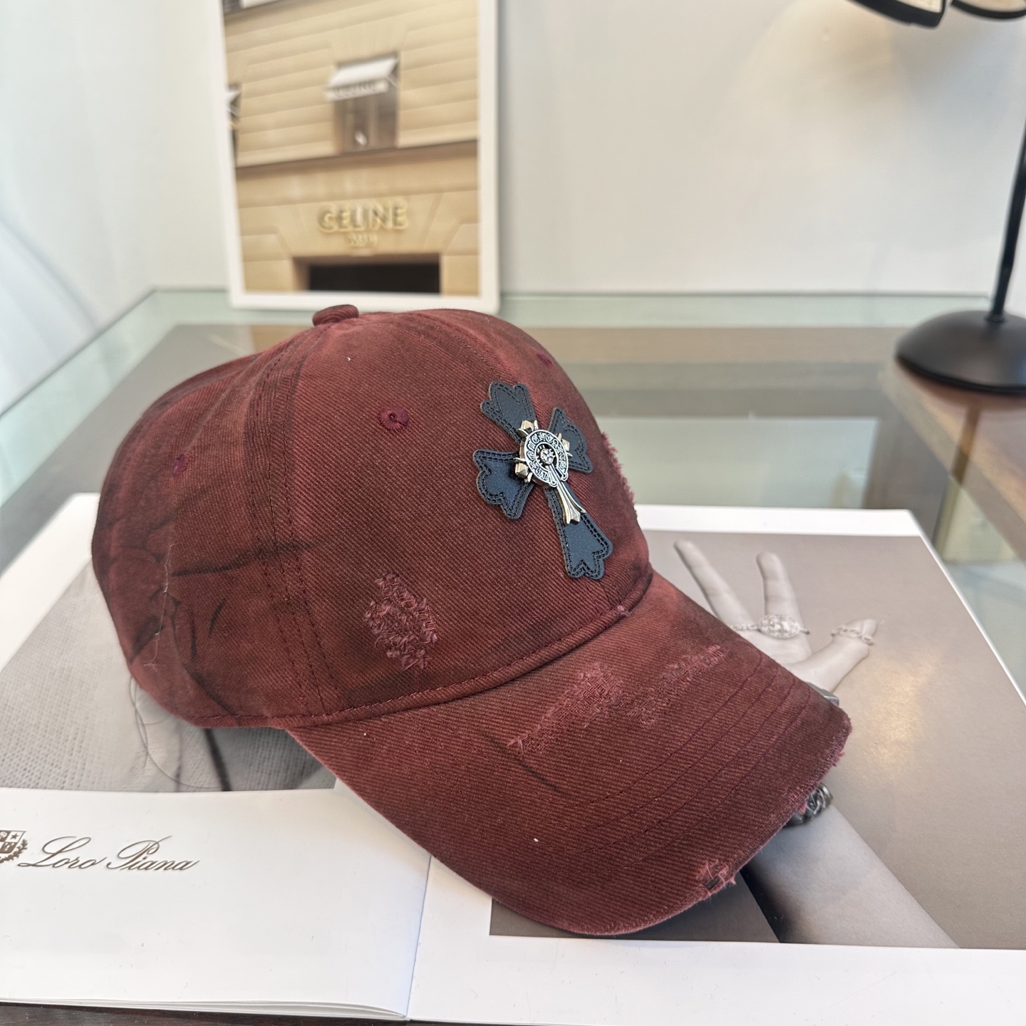 Chrome hearts 克罗心 新款十字架 高品质棒球帽，高端定制版！网红时尚博主同款！墙裂推荐！质
