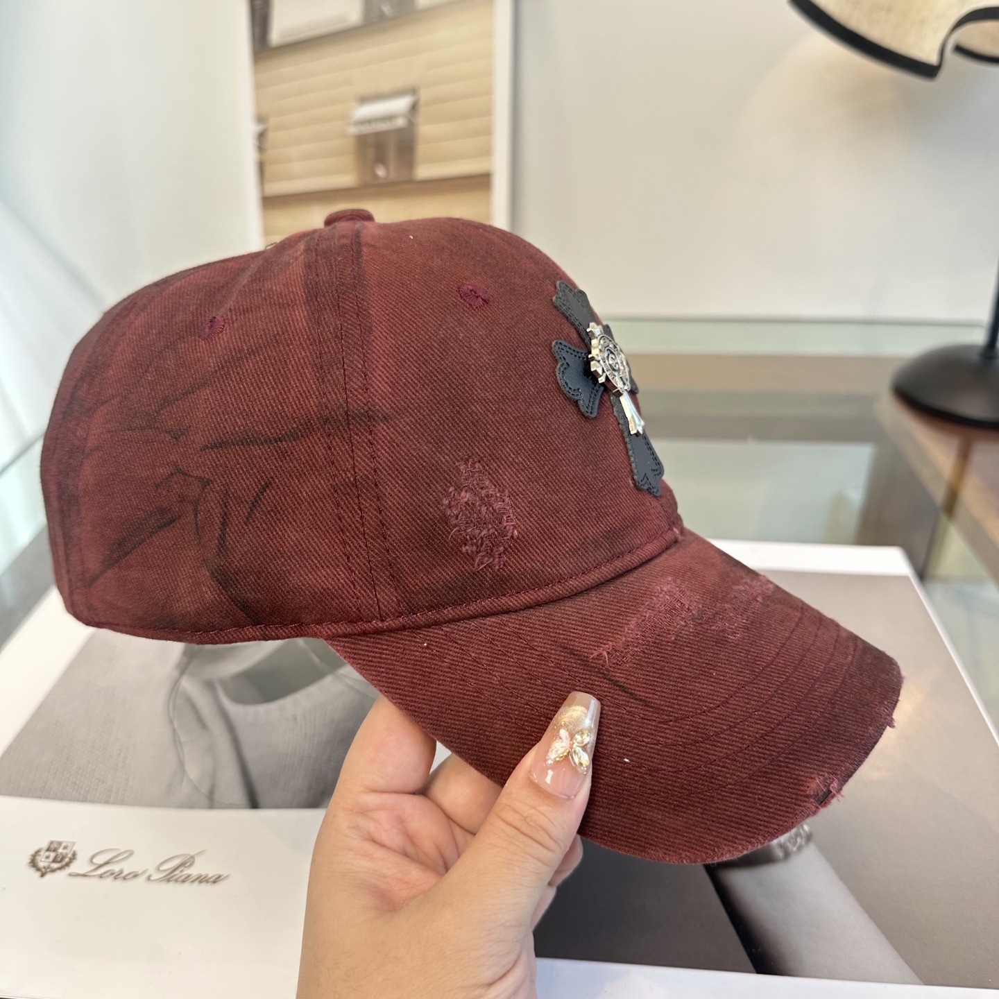 Chrome hearts 克罗心 新款十字架 高品质棒球帽，高端定制版！网红时尚博主同款！墙裂推荐！质