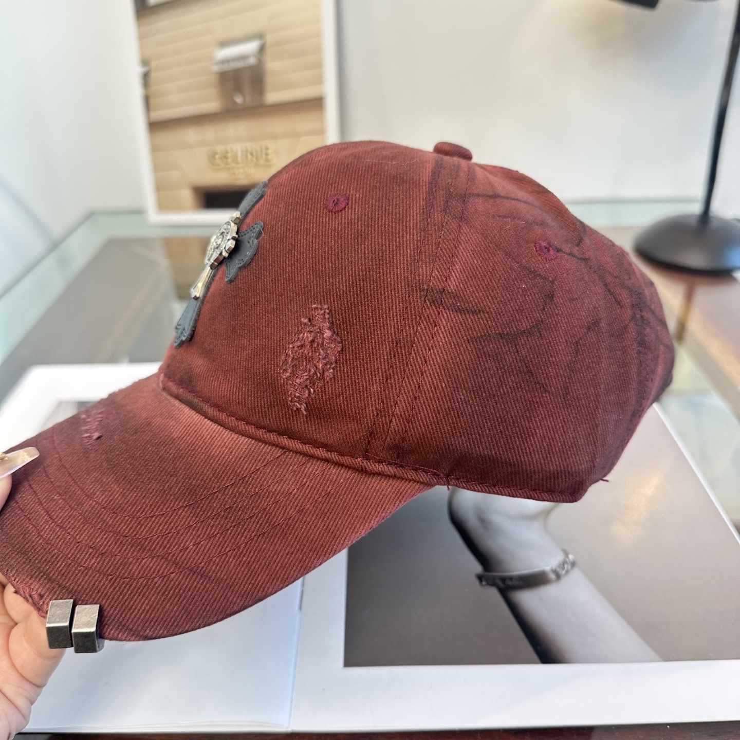 Chrome hearts 克罗心 新款十字架 高品质棒球帽，高端定制版！网红时尚博主同款！墙裂推荐！质