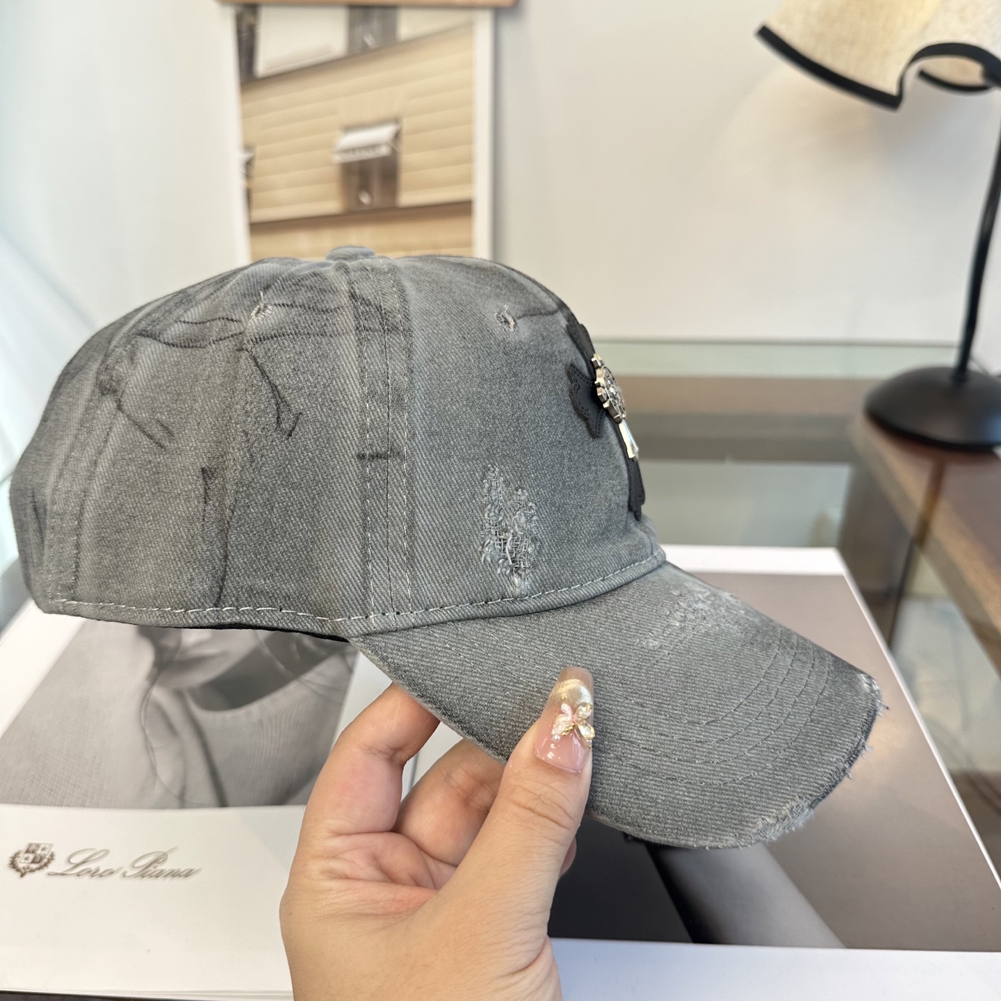 Chrome hearts 克罗心 新款十字架 高品质棒球帽，高端定制版！网红时尚博主同款！墙裂推荐！质