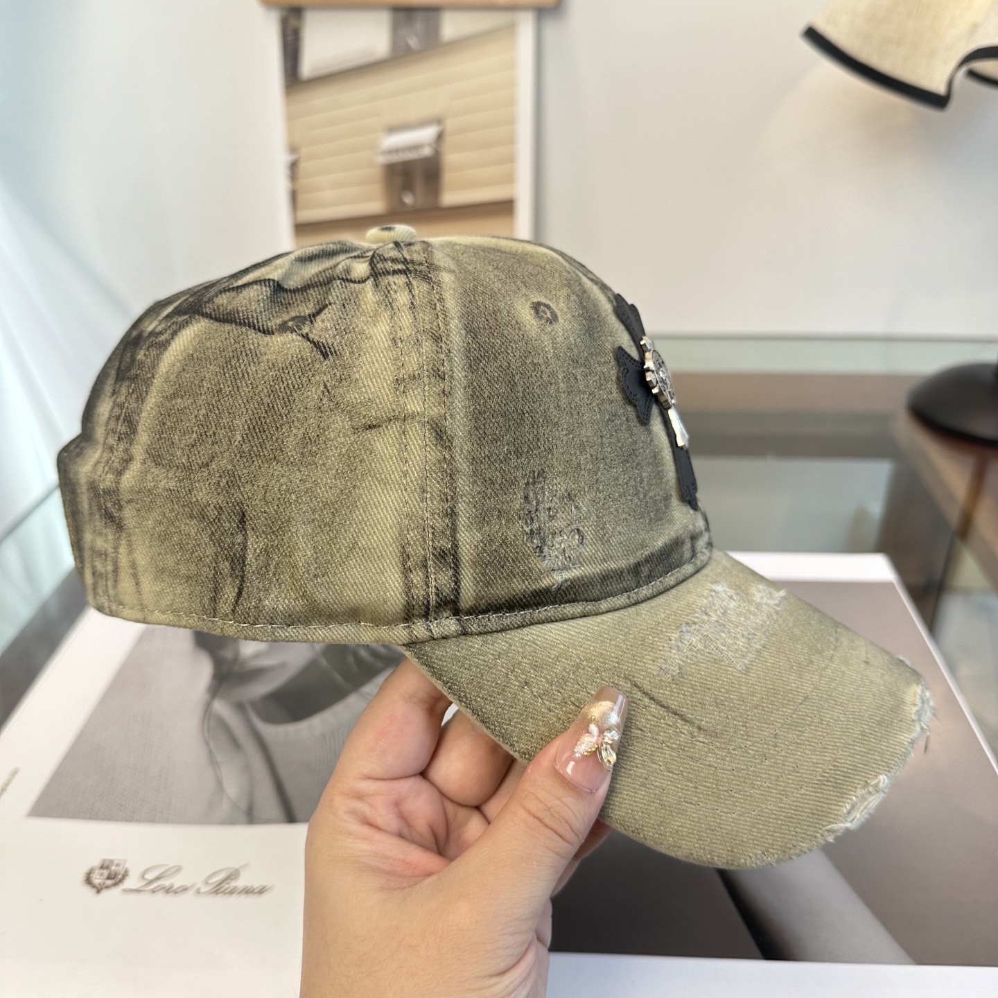Chrome hearts 克罗心 新款十字架 高品质棒球帽，高端定制版！网红时尚博主同款！墙裂推荐！质