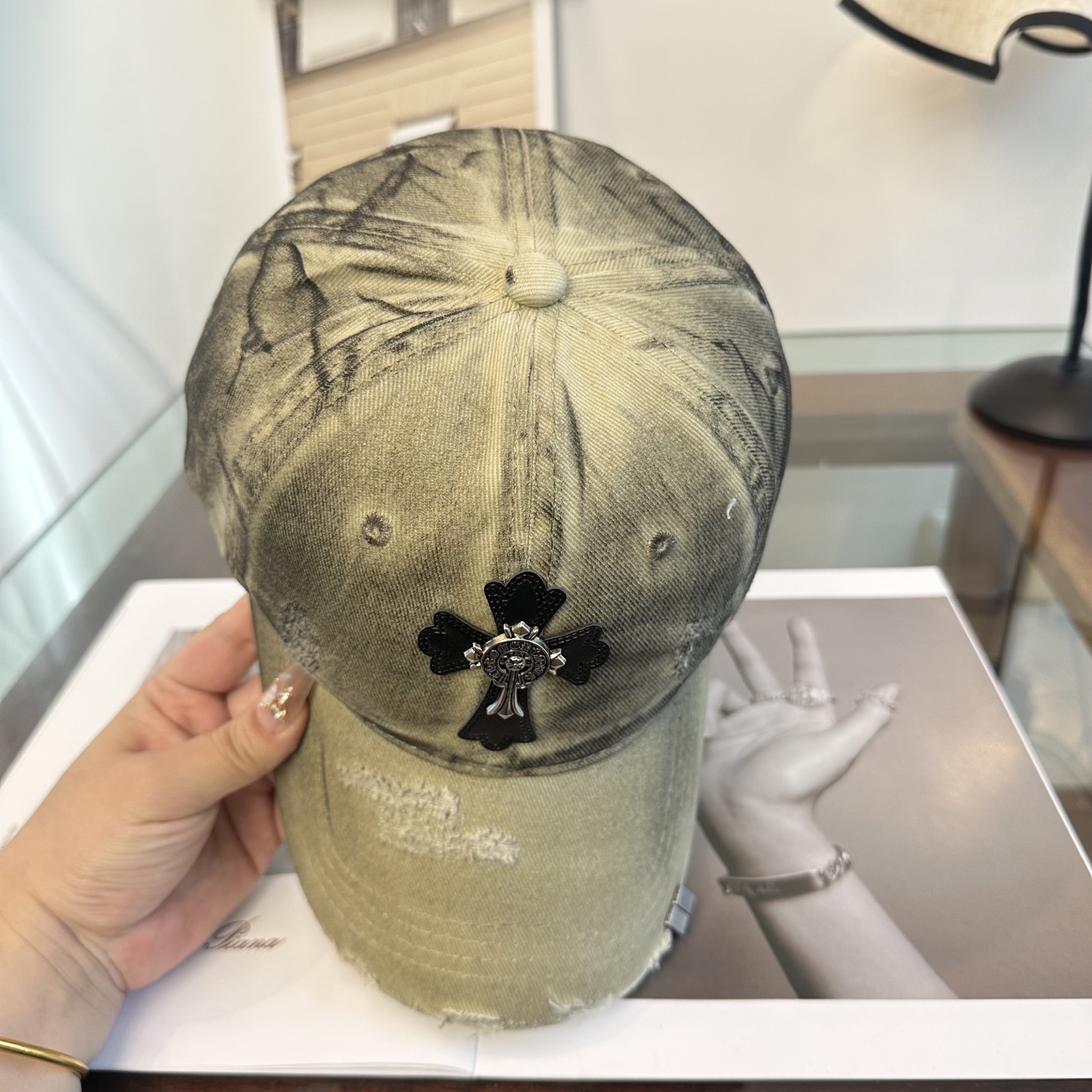 Chrome hearts 克罗心 新款十字架 高品质棒球帽，高端定制版！网红时尚博主同款！墙裂推荐！质