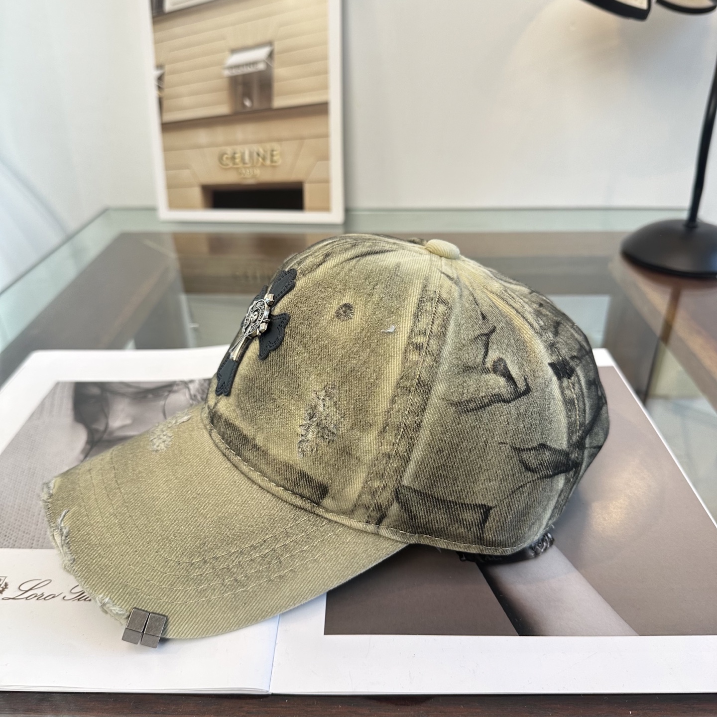 Chrome hearts 克罗心 新款十字架 高品质棒球帽，高端定制版！网红时尚博主同款！墙裂推荐！质