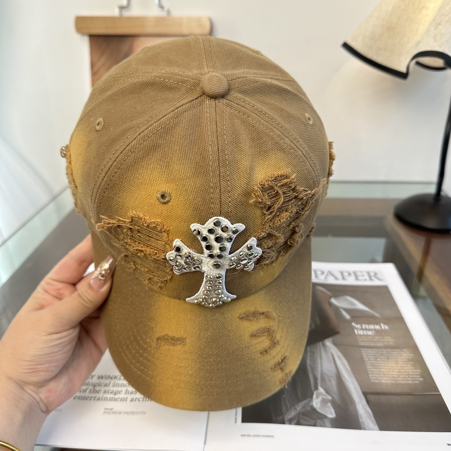 Chrome hearts 克罗心 新款十字架 高品质棒球帽，高端定制版！网红时尚博主同款！墙裂推荐！质