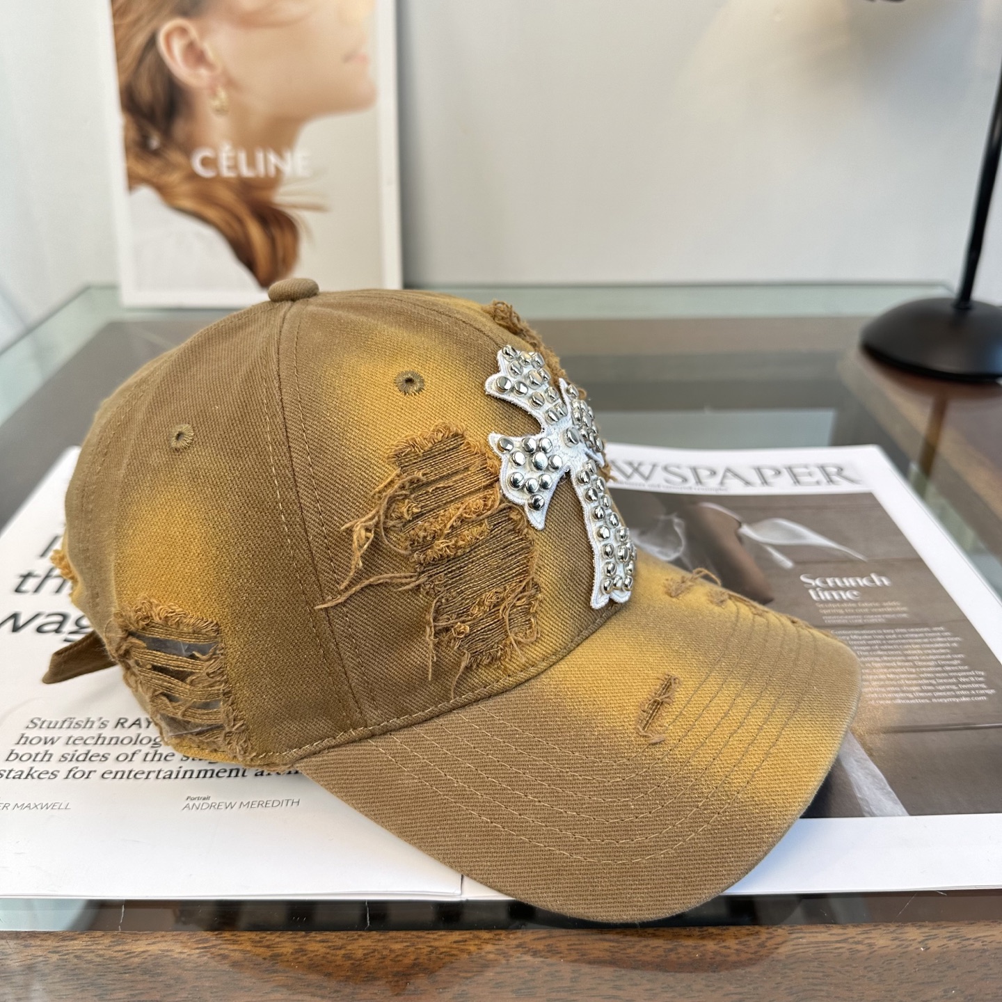 Chrome hearts 克罗心 新款十字架 高品质棒球帽，高端定制版！网红时尚博主同款！墙裂推荐！质