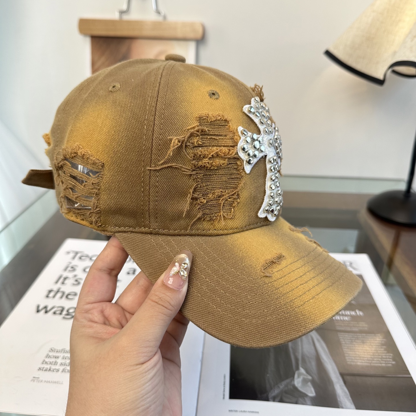 Chrome hearts 克罗心 新款十字架 高品质棒球帽，高端定制版！网红时尚博主同款！墙裂推荐！质