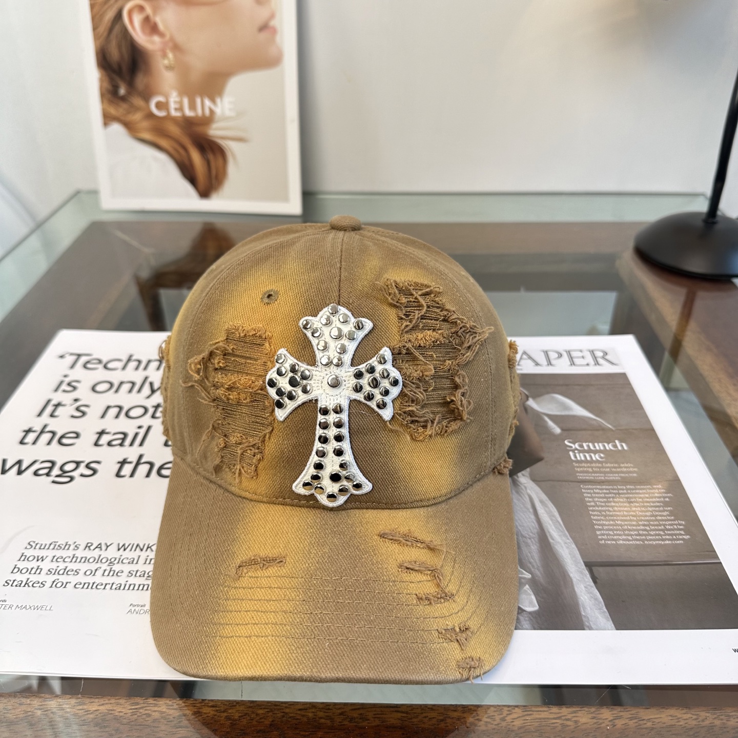 Chrome hearts 克罗心 新款十字架 高品质棒球帽，高端定制版！网红时尚博主同款！墙裂推荐！质
