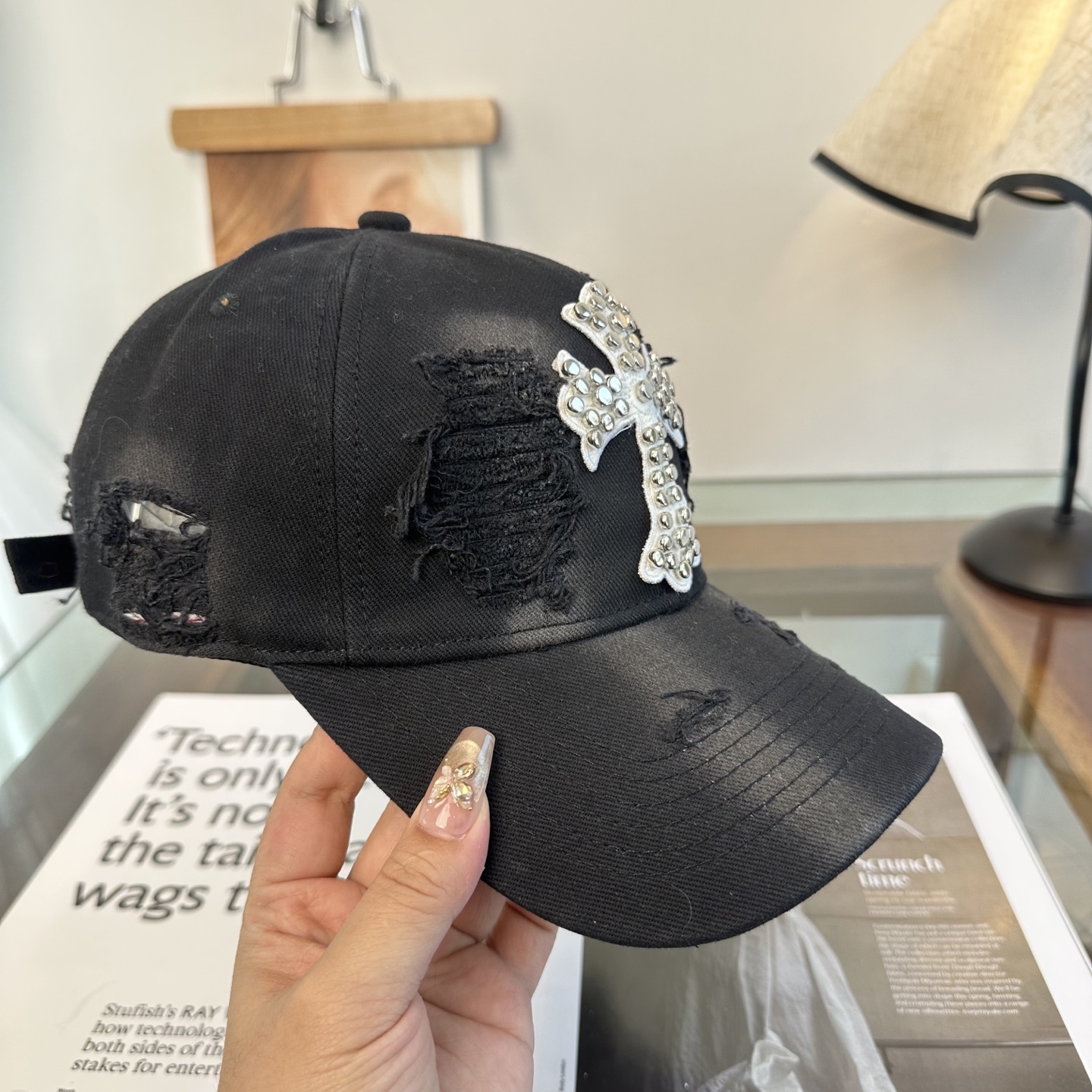 Chrome hearts 克罗心 新款十字架 高品质棒球帽，高端定制版！网红时尚博主同款！墙裂推荐！质