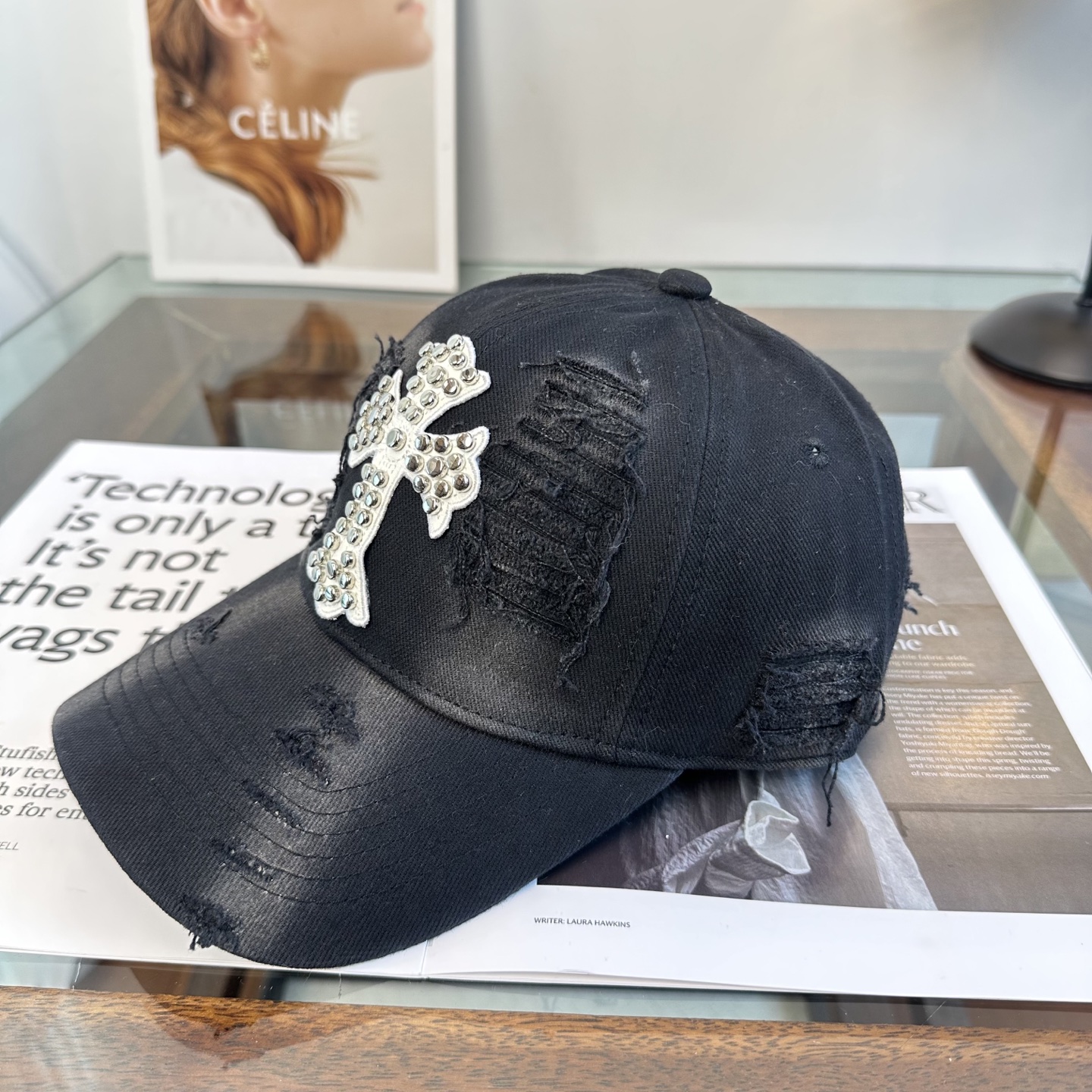 Chrome hearts 克罗心 新款十字架 高品质棒球帽，高端定制版！网红时尚博主同款！墙裂推荐！质