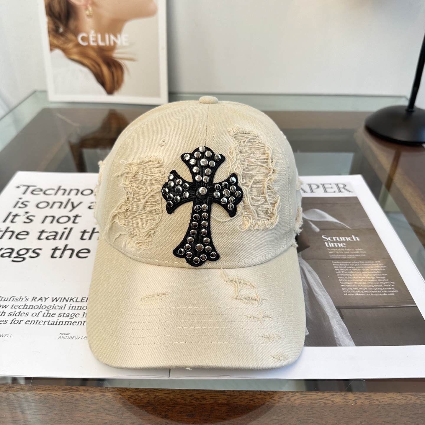 Chrome hearts 克罗心 新款十字架 高品质棒球帽，高端定制版！网红时尚博主同款！墙裂推荐！质