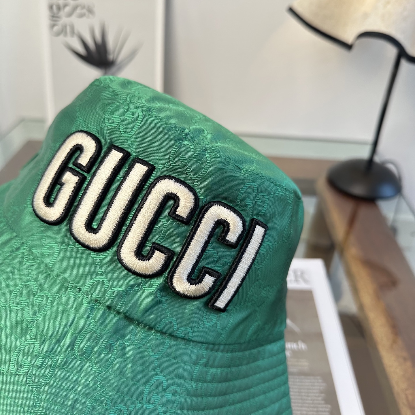 Gucci 古奇 原单渔夫帽 专柜热卖款 轻盈透气。完美版型，对格精准无误，原厂品质，独家实物拍摄，男女