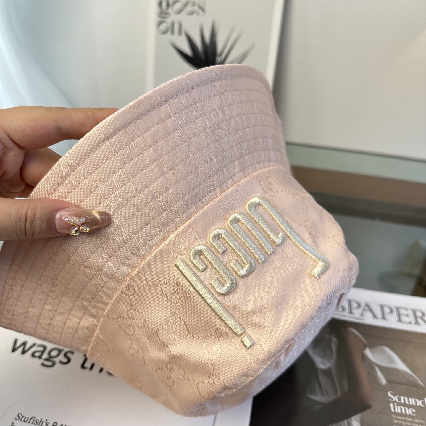 Gucci 古奇 原单渔夫帽 专柜热卖款 轻盈透气。完美版型，对格精准无误，原厂品质，独家实物拍摄，男女