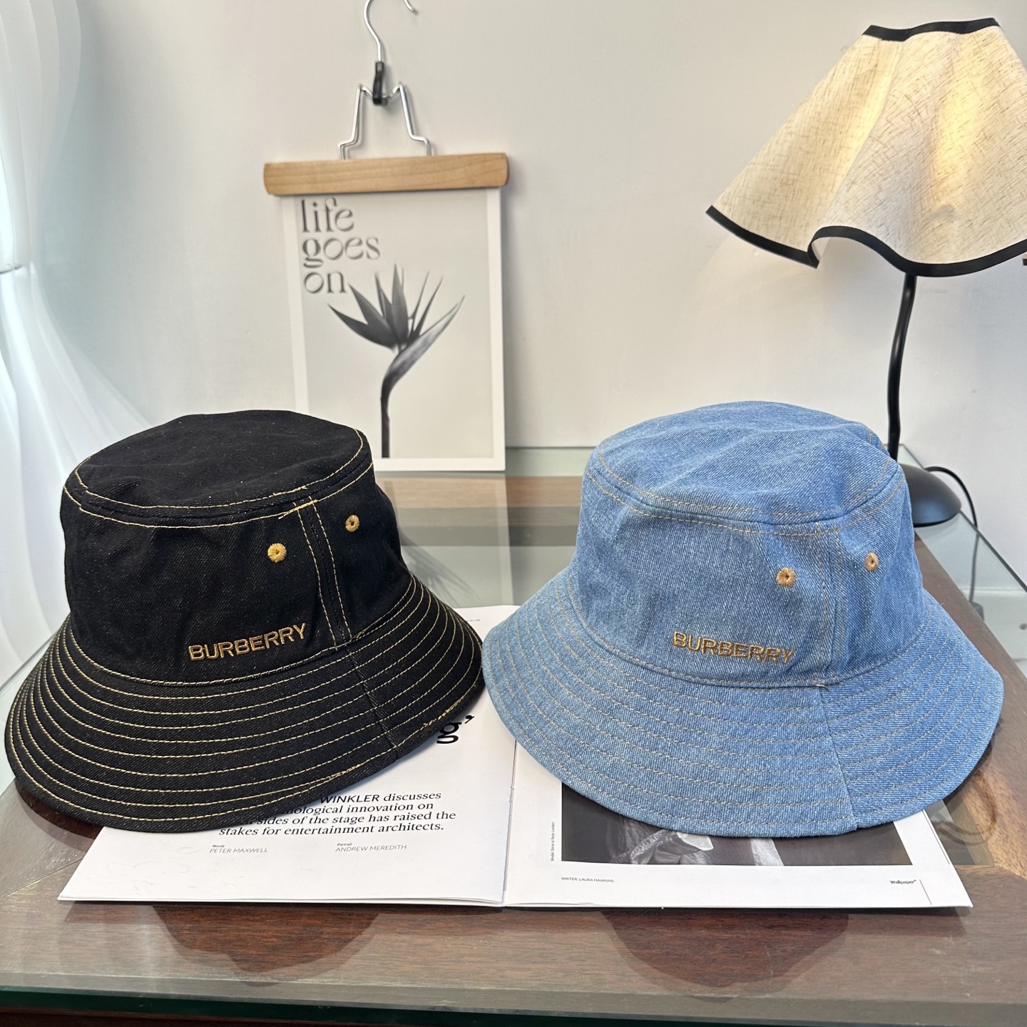 Burberry Burberry（巴宝莉） 渔夫帽 款 轻盈透气。完美版型，对格精准无误， 品质，独家 摄，男女适用