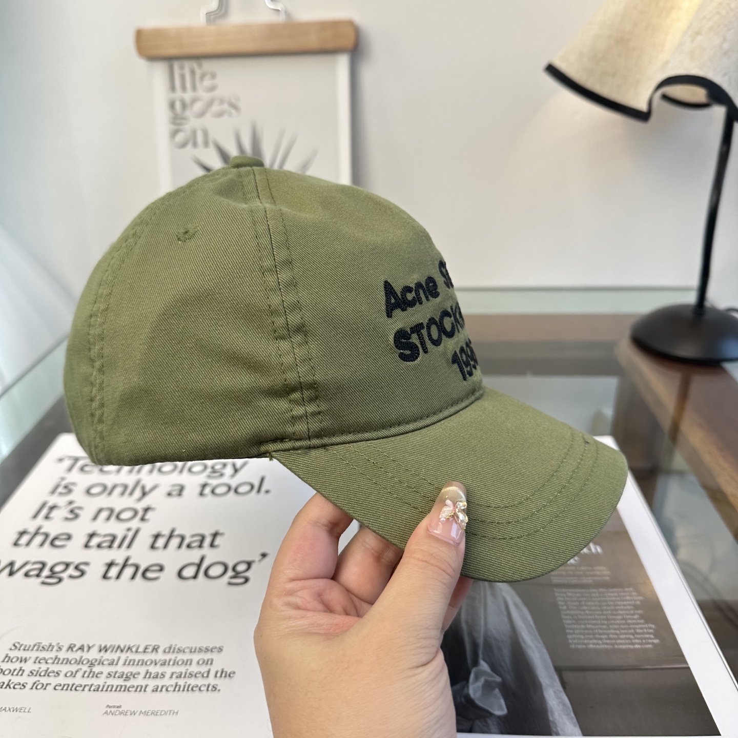 ACNE潮人至爱 复线高街字母棒球帽高品质定制刺绣工艺 简约帅气~男女同款超酷时尚街头风 帽型极好