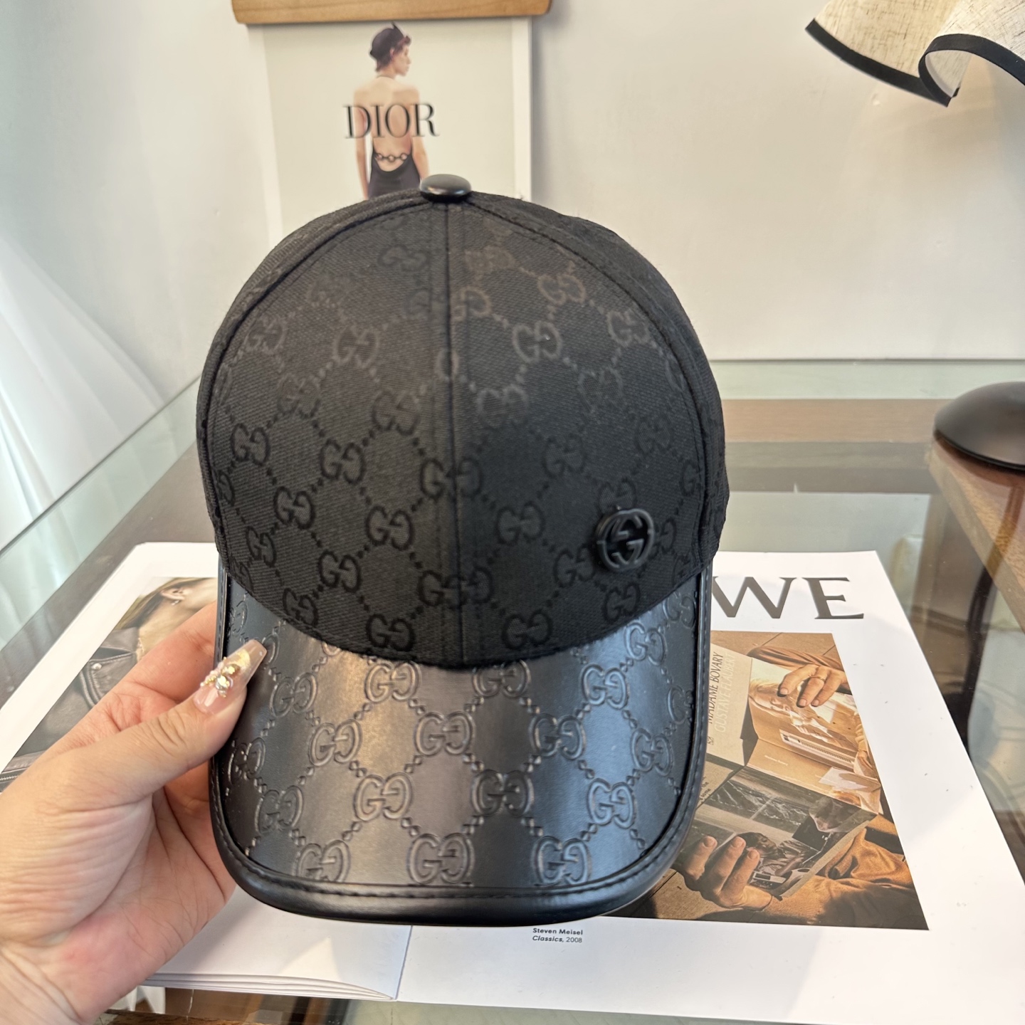 GUCCI古奇棒球帽 2026新款 工艺非常精美 高档大气上档次！低调奢华，方便携带！