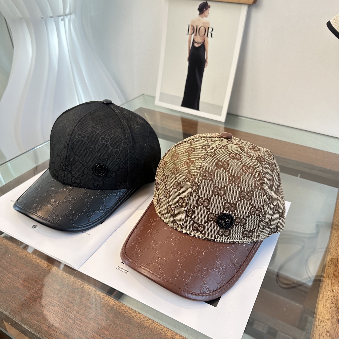 GUCCI古奇棒球帽 2026新款 工艺非常精美 高档大气上档次！低调奢华，方便携带！