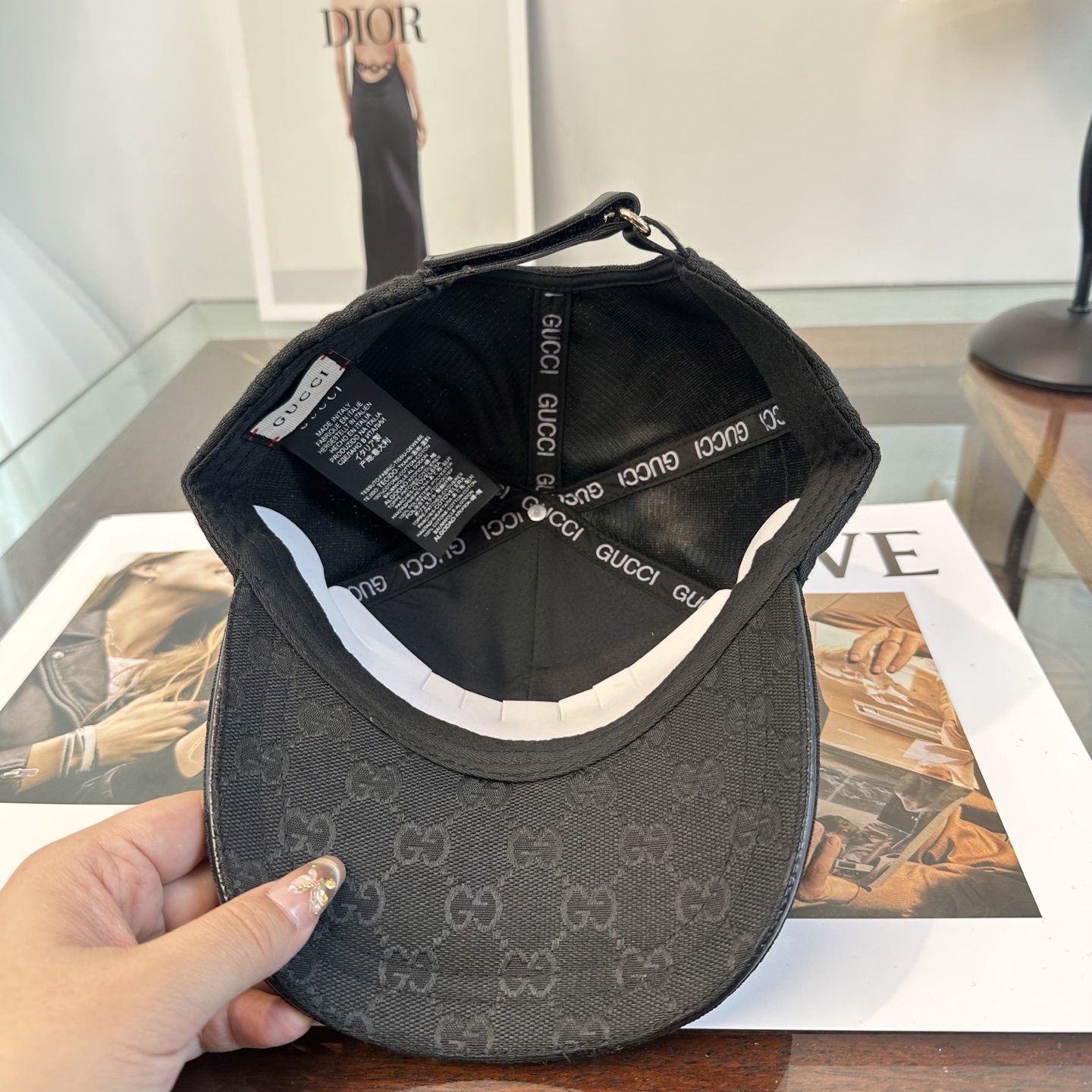 GUCCI古奇棒球帽 2026新款 工艺非常精美 高档大气上档次！低调奢华，方便携带！