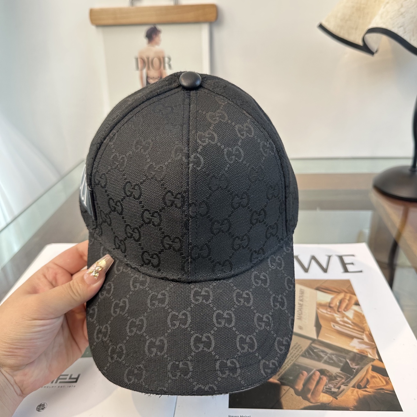 GUCCI古奇棒球帽 2026新款 工艺非常精美 高档大气上档次！低调奢华，方便携带！