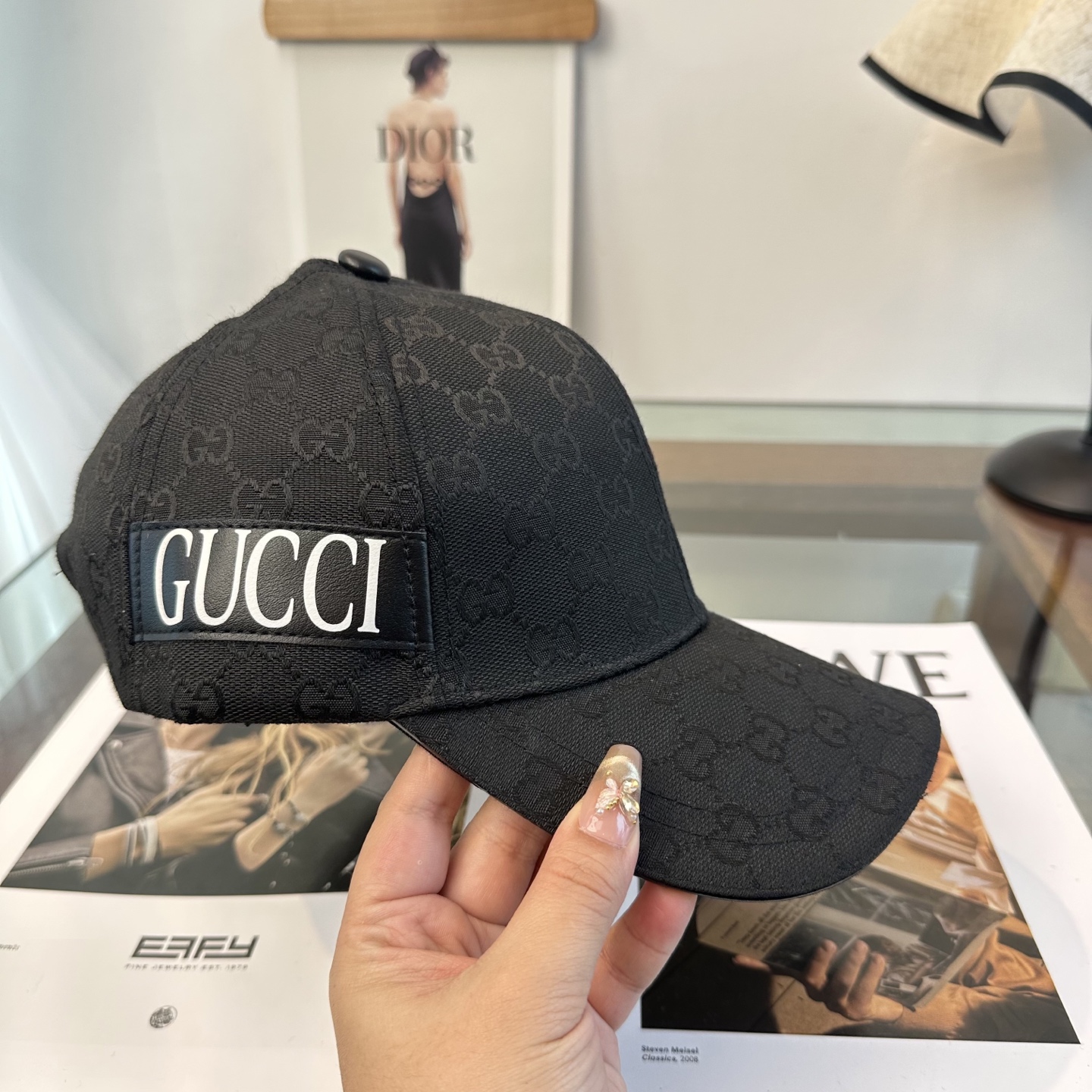 GUCCI古奇棒球帽 2026新款 工艺非常精美 高档大气上档次！低调奢华，方便携带！