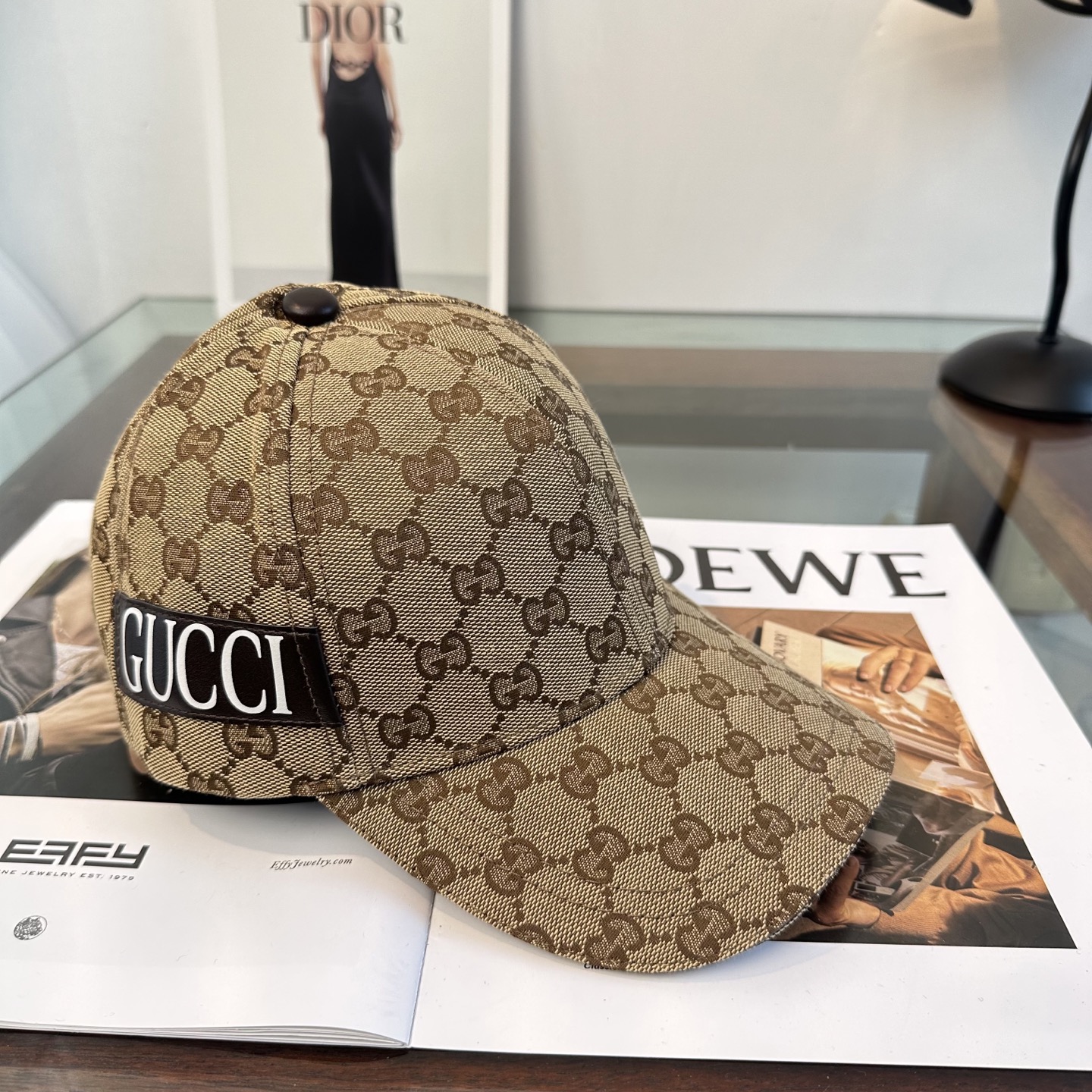 GUCCI古奇棒球帽 2026新款 工艺非常精美 高档大气上档次！低调奢华，方便携带！