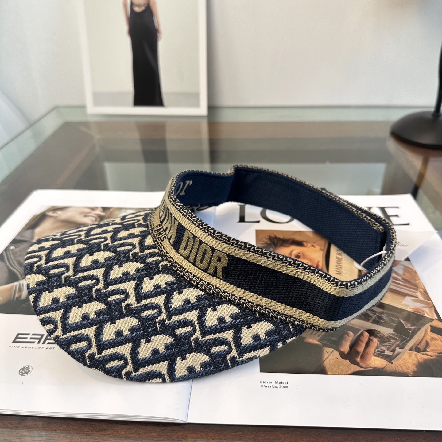 Dior DIOR迪奥 2026春夏新款空顶帽，超甜超乖的小空顶 ，细节和质感都拿捏得很完美 缤纷整个夏天