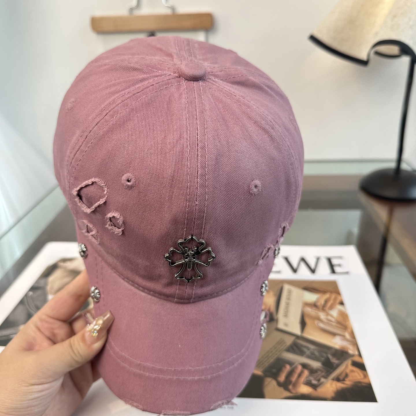 Chrome hearts 克罗心 新款十字架 高品质棒球帽，高端定制版！网红时尚博主同款！墙裂推荐！质