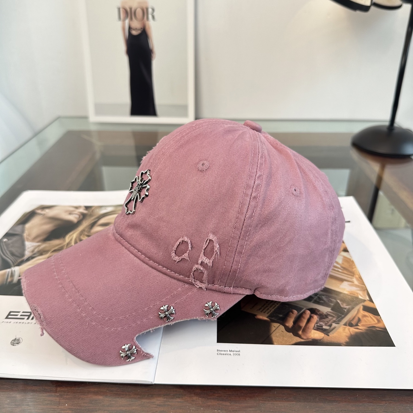 Chrome hearts 克罗心 新款十字架 高品质棒球帽，高端定制版！网红时尚博主同款！墙裂推荐！质