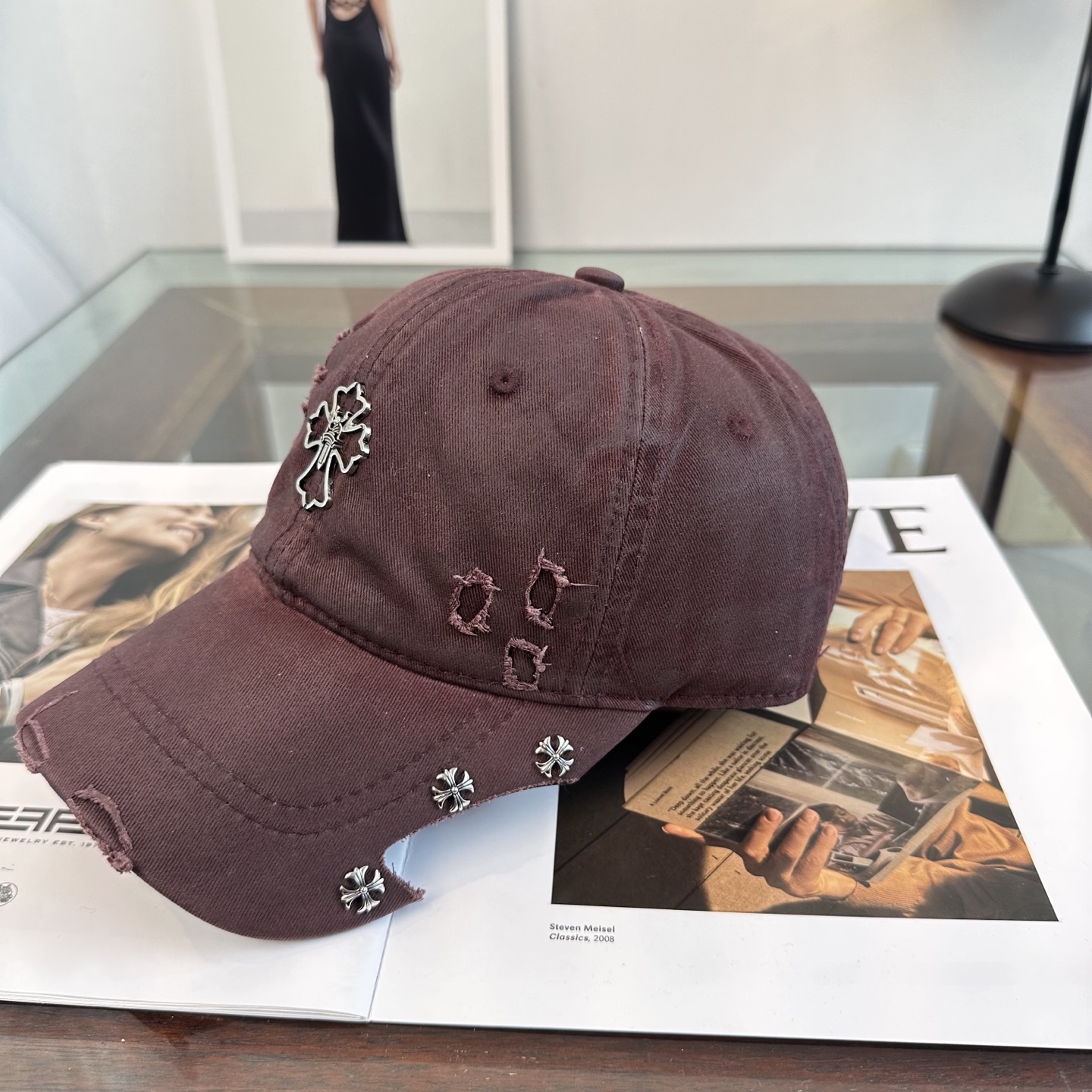 Chrome hearts 克罗心 新款十字架 高品质棒球帽，高端定制版！网红时尚博主同款！墙裂推荐！质
