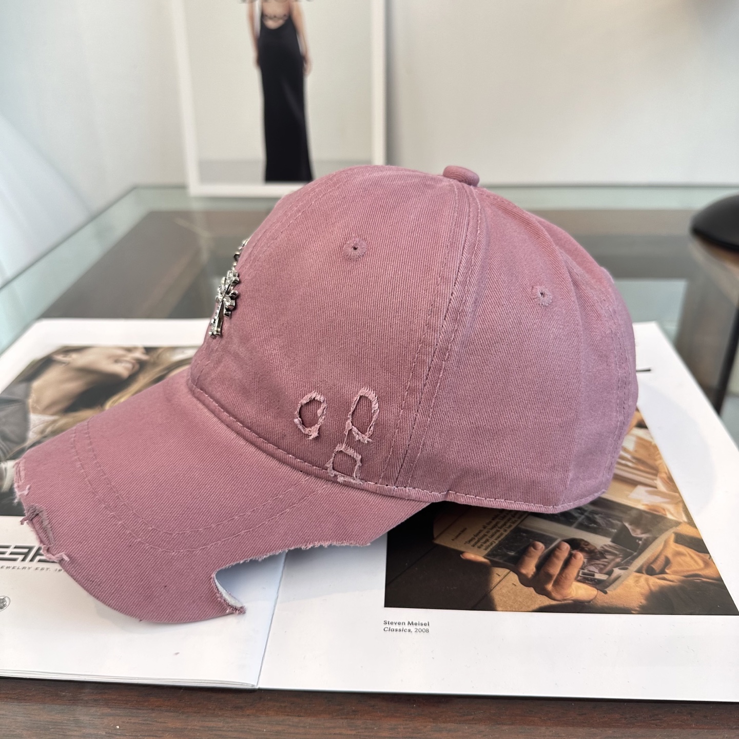 Chrome hearts 克罗心 新款十字架 高品质棒球帽，高端定制版！网红时尚博主同款！墙裂推荐！质