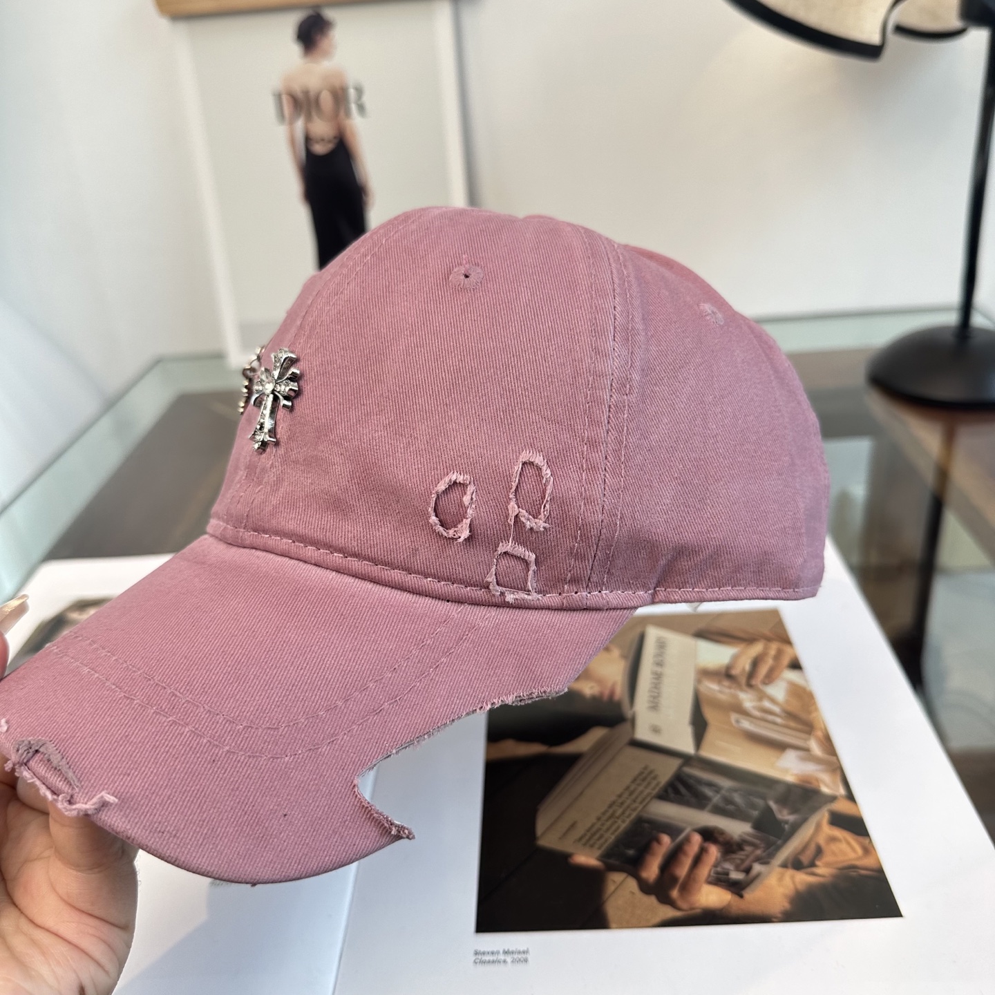 Chrome hearts 克罗心 新款十字架 高品质棒球帽，高端定制版！网红时尚博主同款！墙裂推荐！质