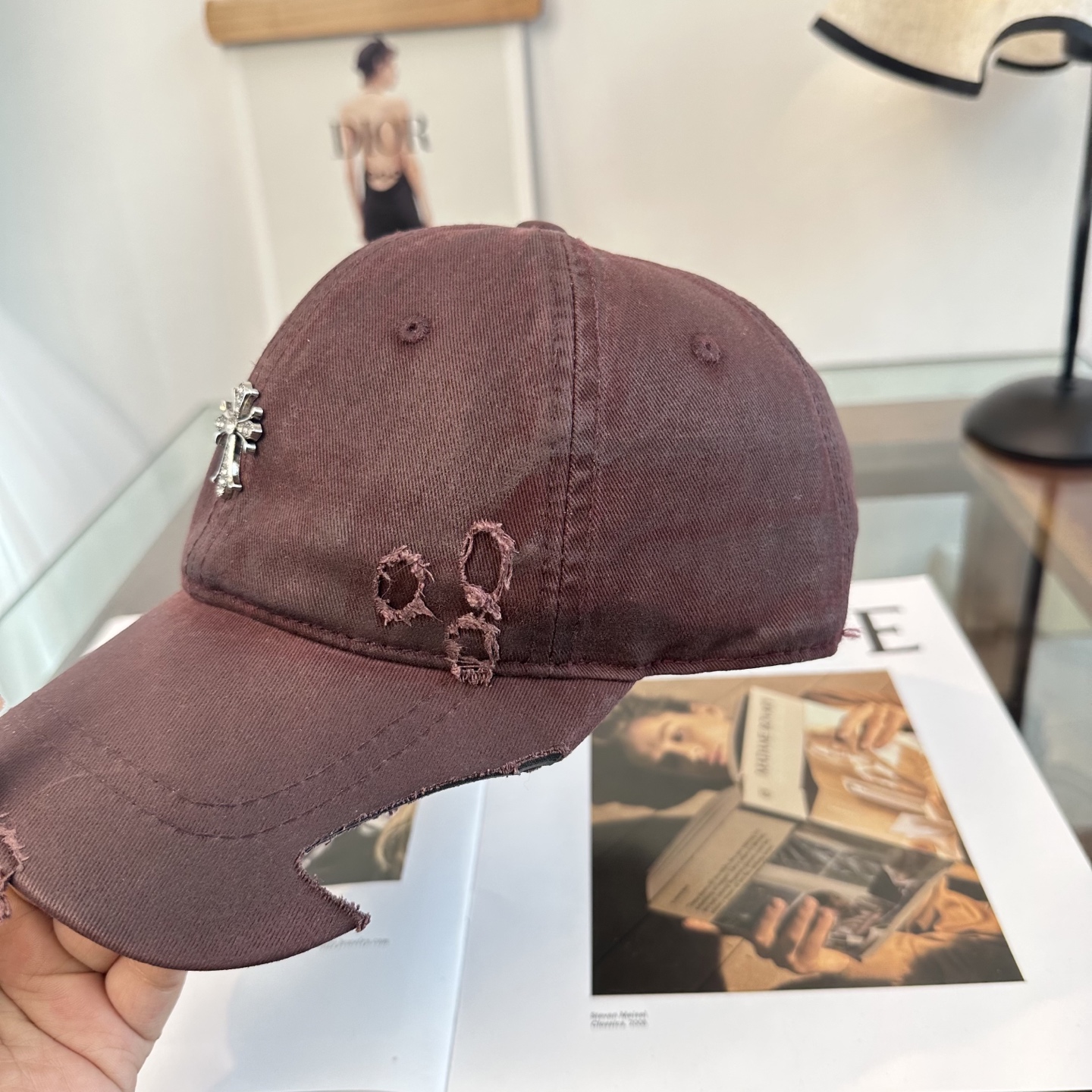 Chrome hearts 克罗心 新款十字架 高品质棒球帽，高端定制版！网红时尚博主同款！墙裂推荐！质
