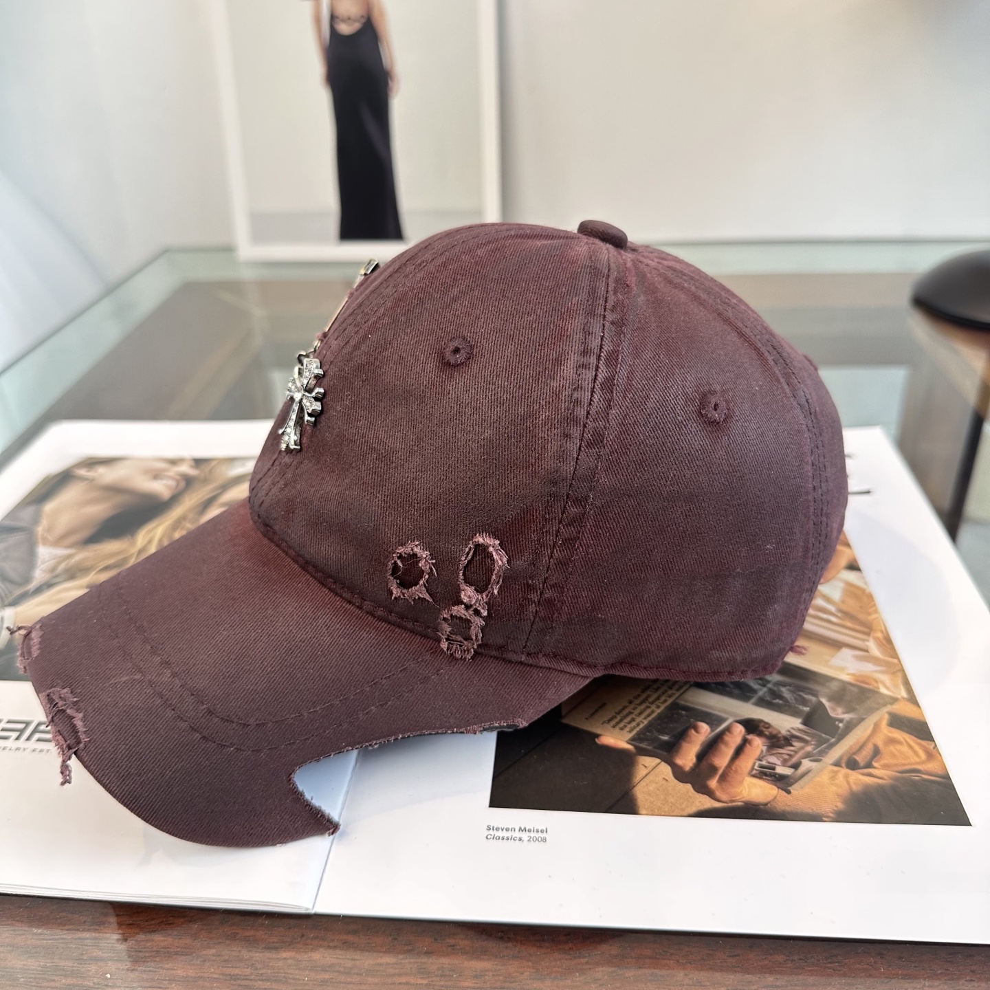 Chrome hearts 克罗心 新款十字架 高品质棒球帽，高端定制版！网红时尚博主同款！墙裂推荐！质
