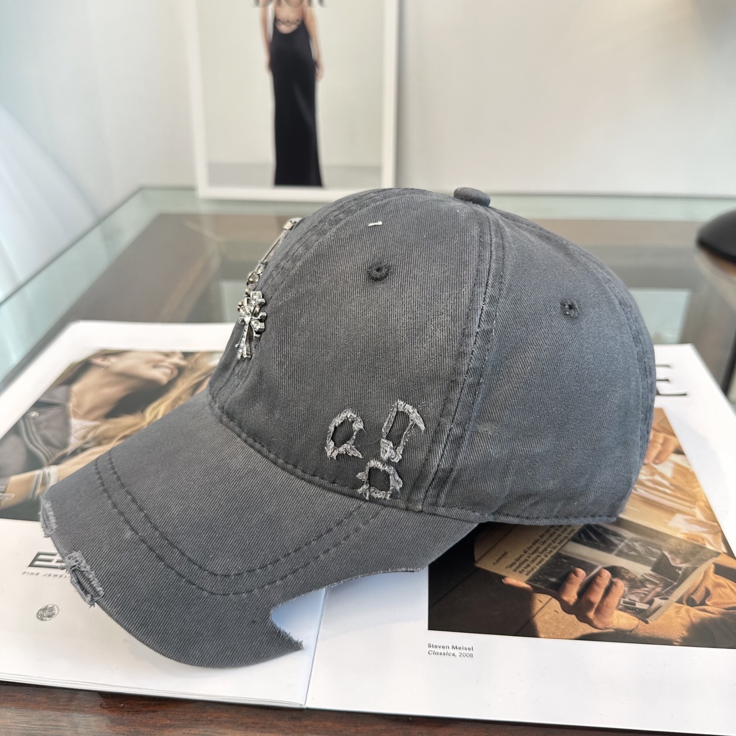 Chrome hearts 克罗心 新款十字架 高品质棒球帽，高端定制版！网红时尚博主同款！墙裂推荐！质