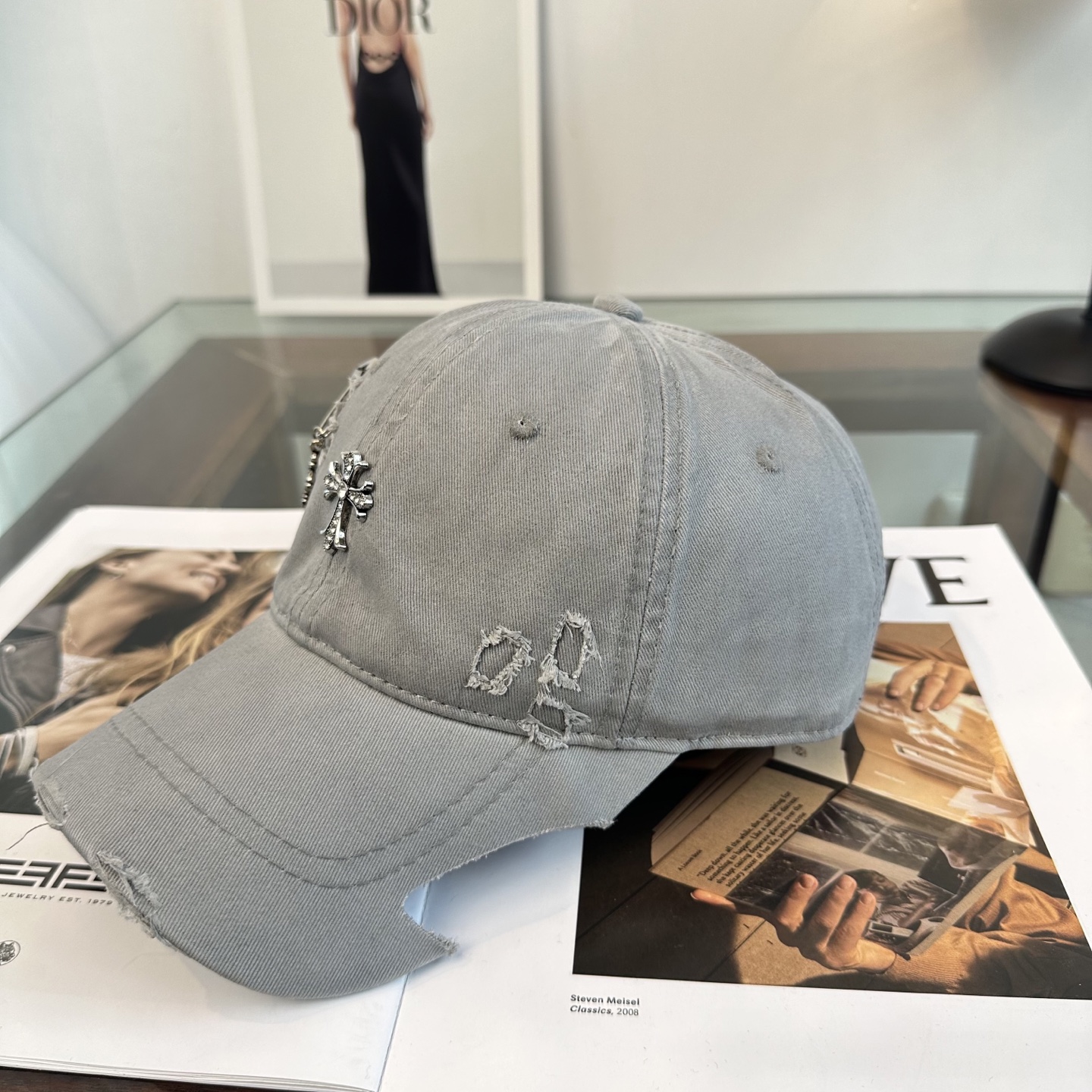 Chrome hearts 克罗心 新款十字架 高品质棒球帽，高端定制版！网红时尚博主同款！墙裂推荐！质