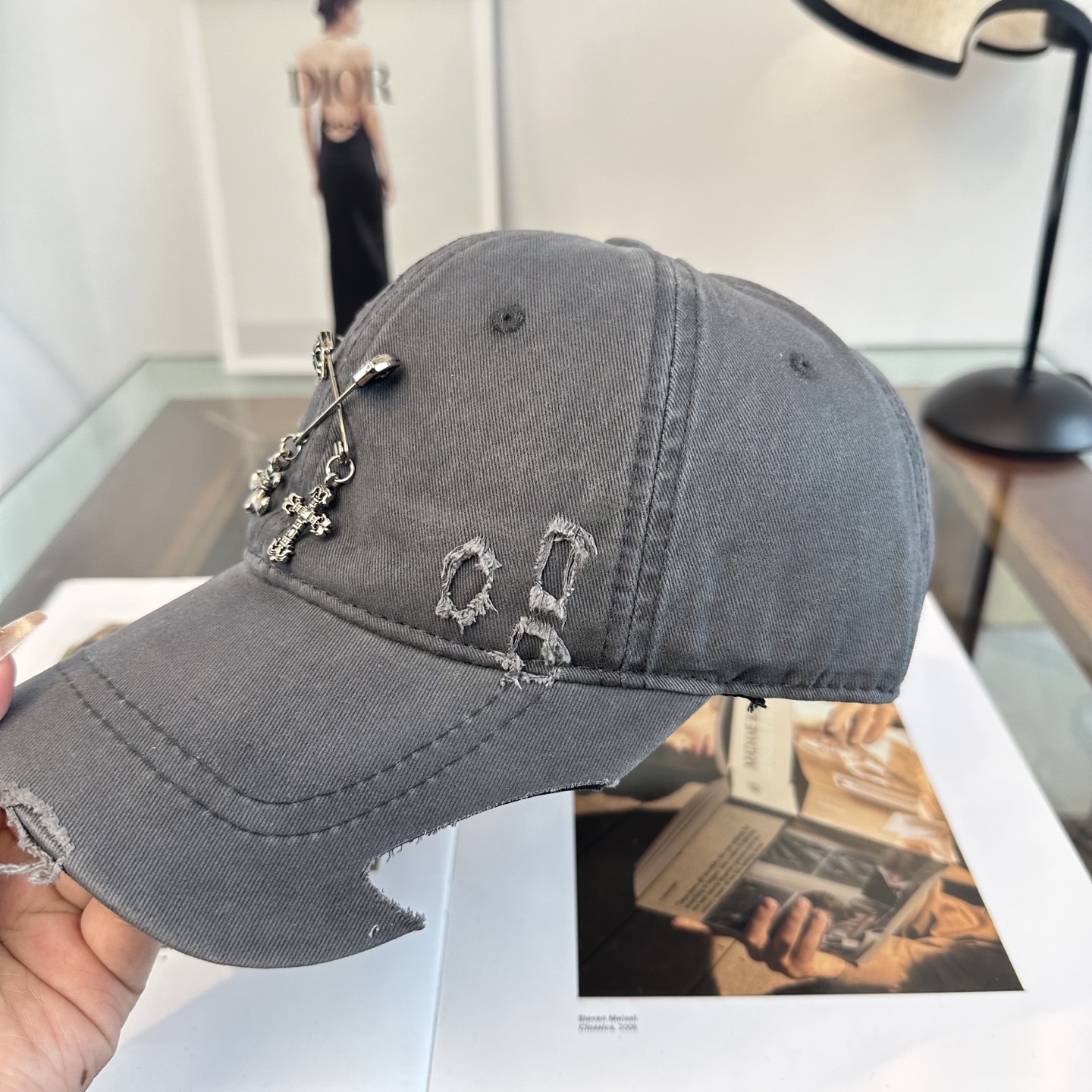 Chrome hearts 克罗心 新款十字架 高品质棒球帽，高端定制版！网红时尚博主同款！墙裂推荐！质