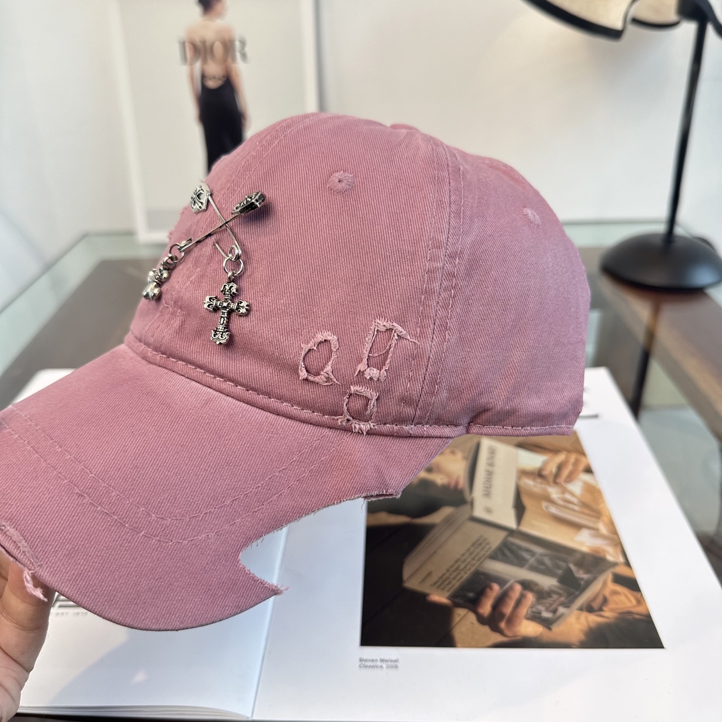Chrome hearts 克罗心 新款十字架 高品质棒球帽，高端定制版！网红时尚博主同款！墙裂推荐！质